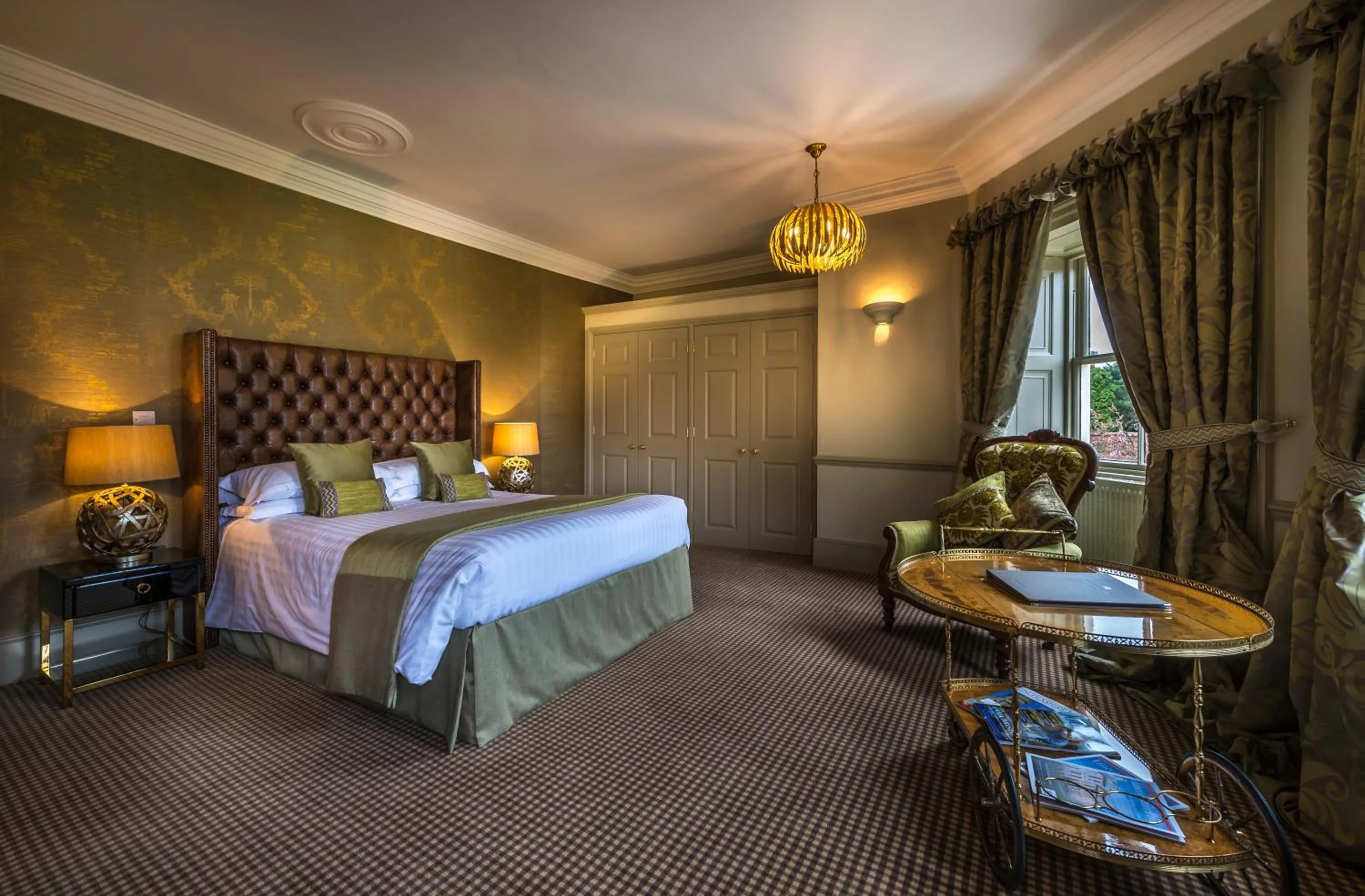 Bed in Washingborough Hall Hotel