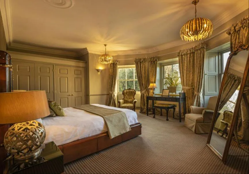 Bed in Washingborough Hall Hotel