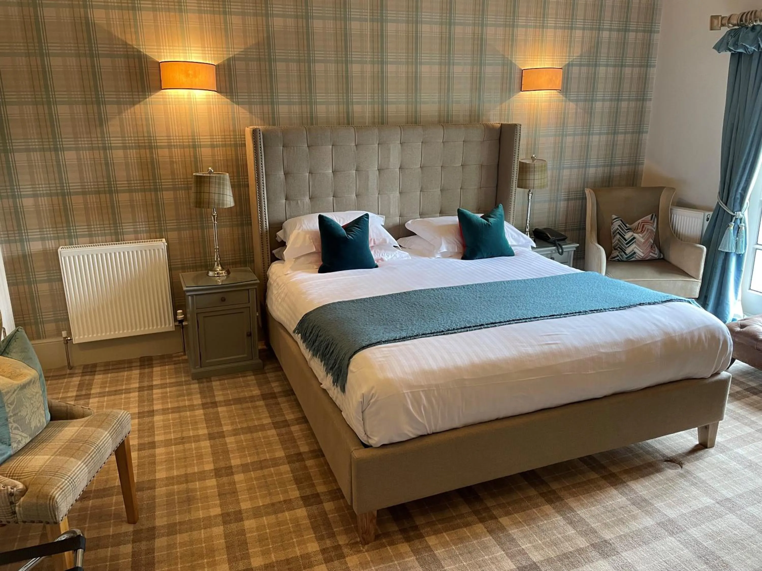 Bed in Washingborough Hall Hotel