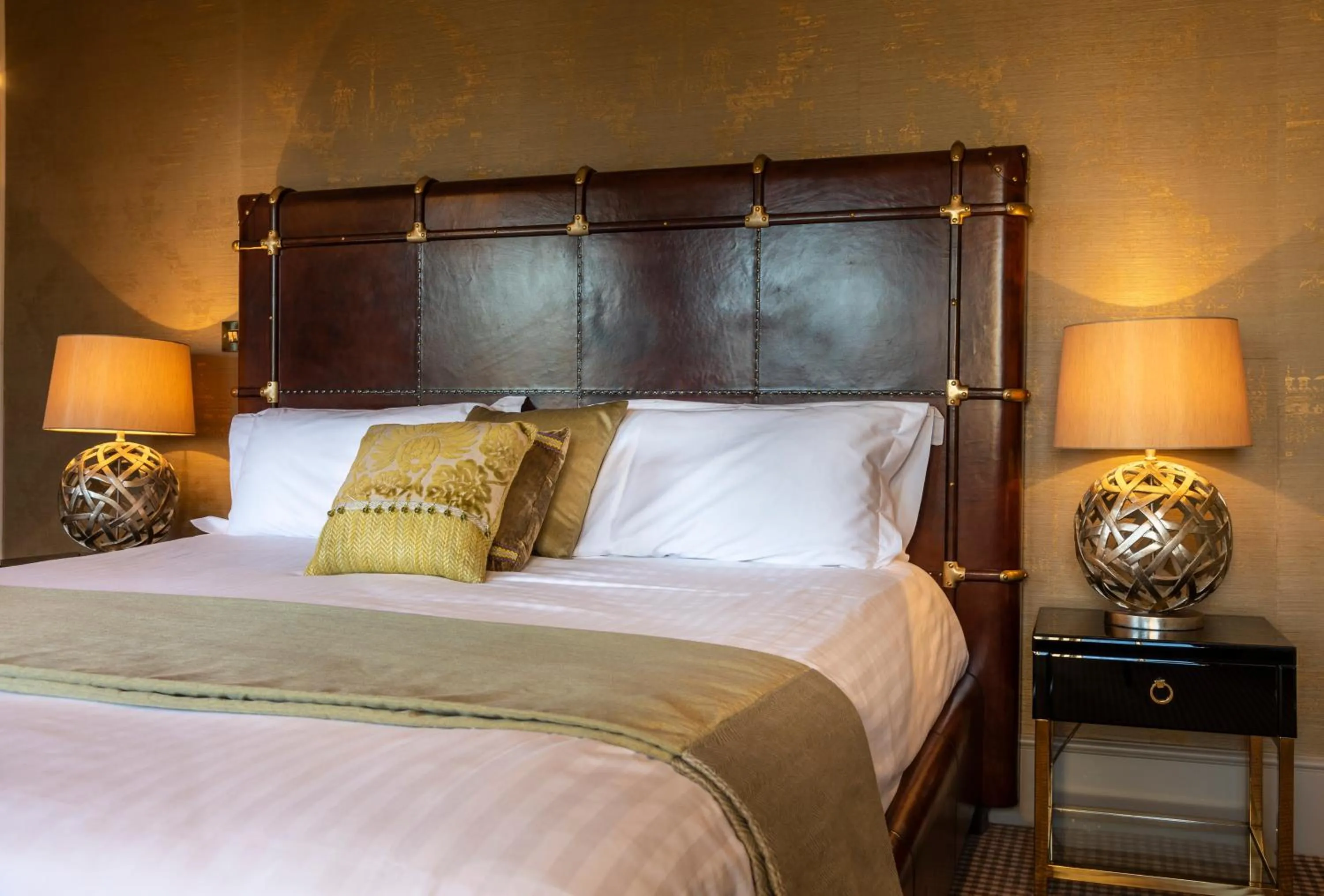 Bedroom, Bed in Washingborough Hall Hotel