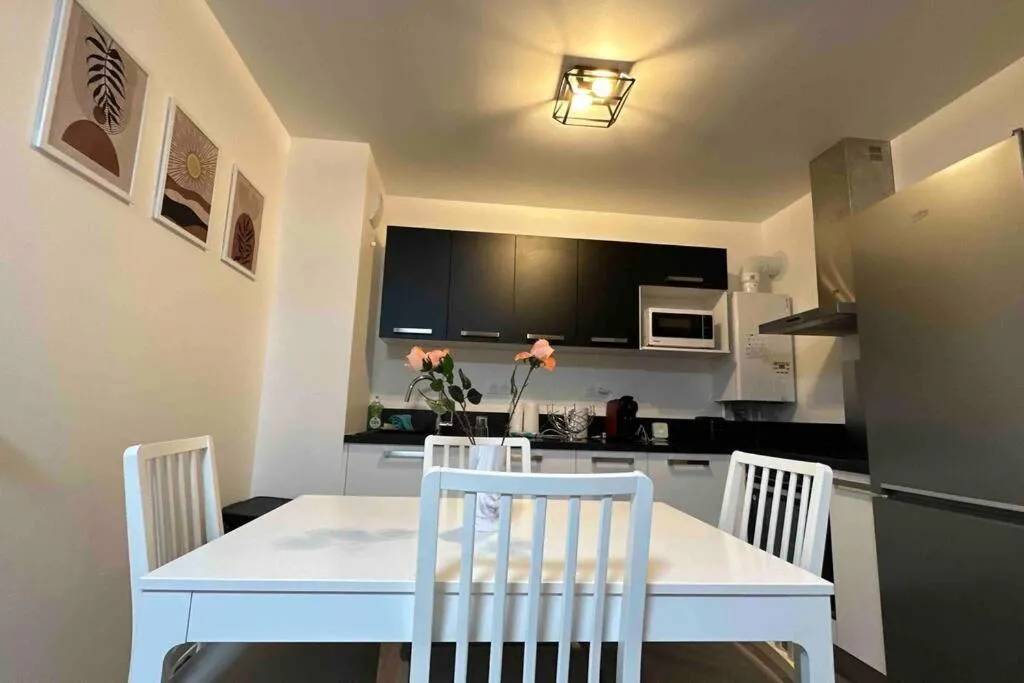 Kitchen or kitchenette in Appartement Cozy - Quartier résidentiel