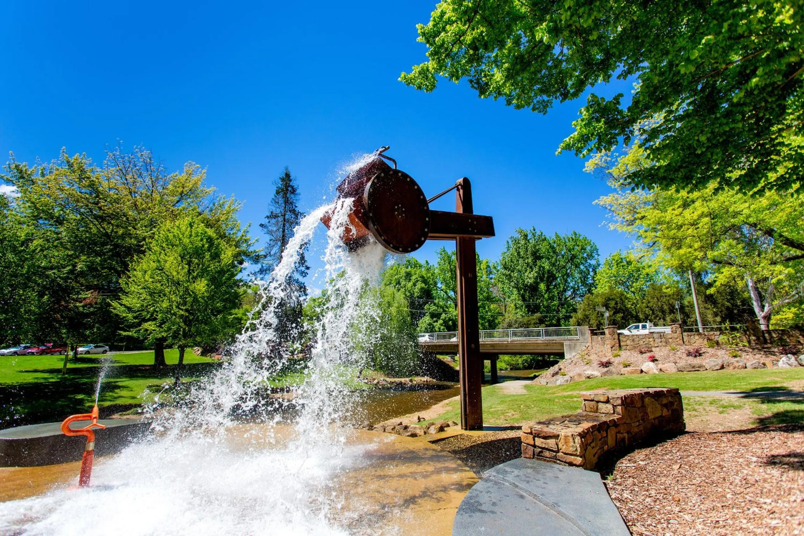 Aqua park in Discovery Parks - Bright
