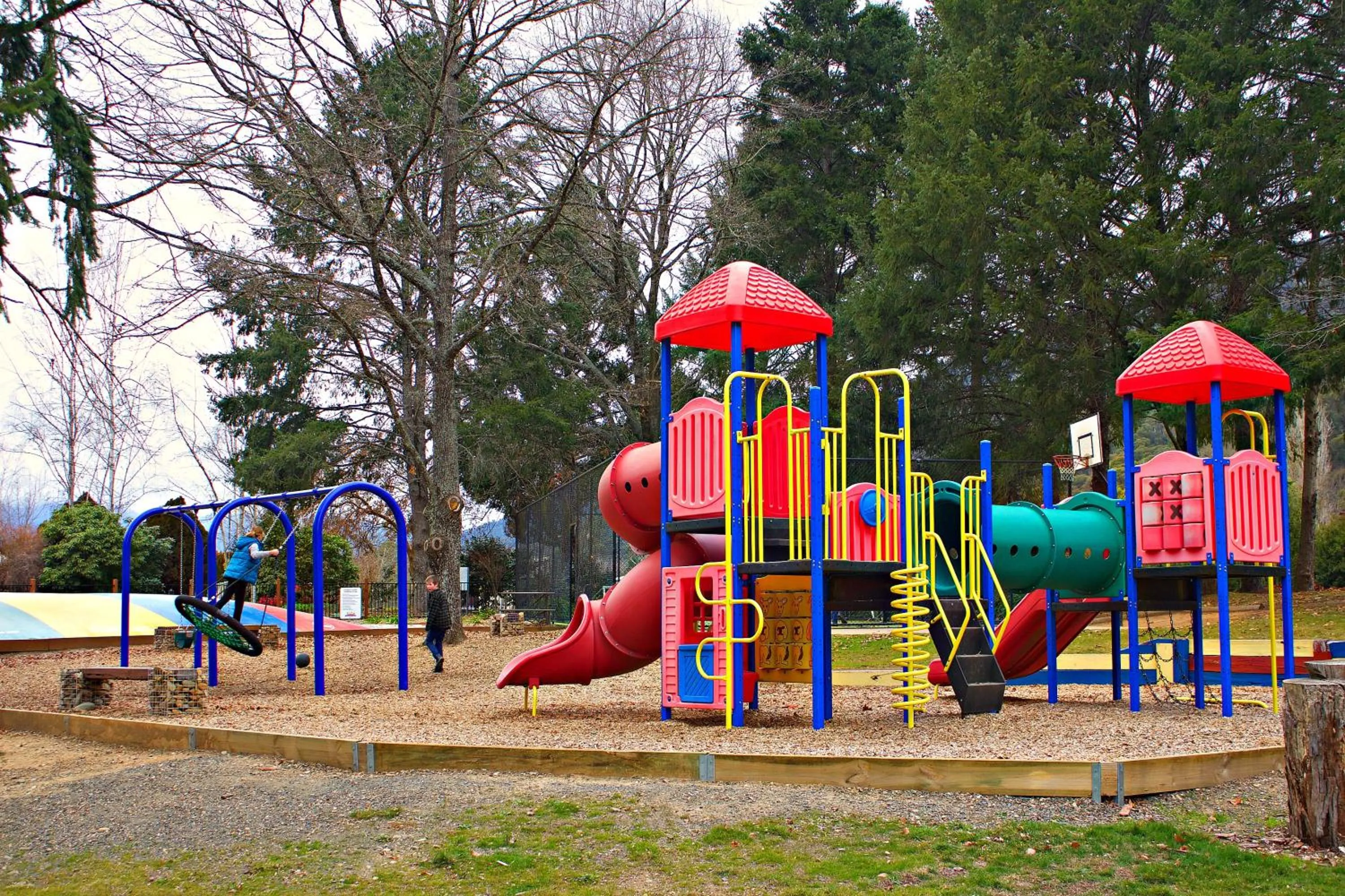 Children play ground in Discovery Parks - Bright