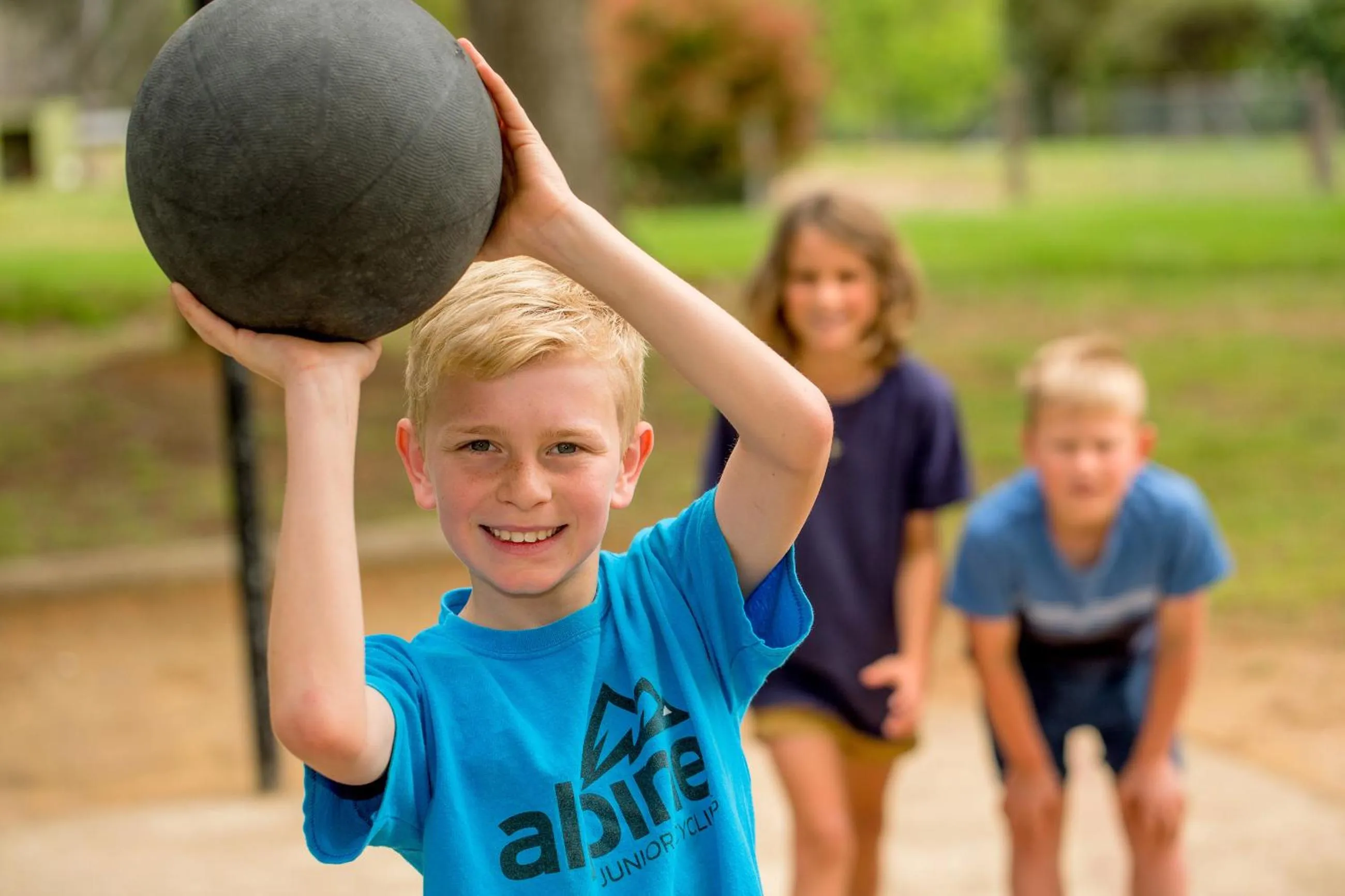 Children play ground in Discovery Parks - Bright