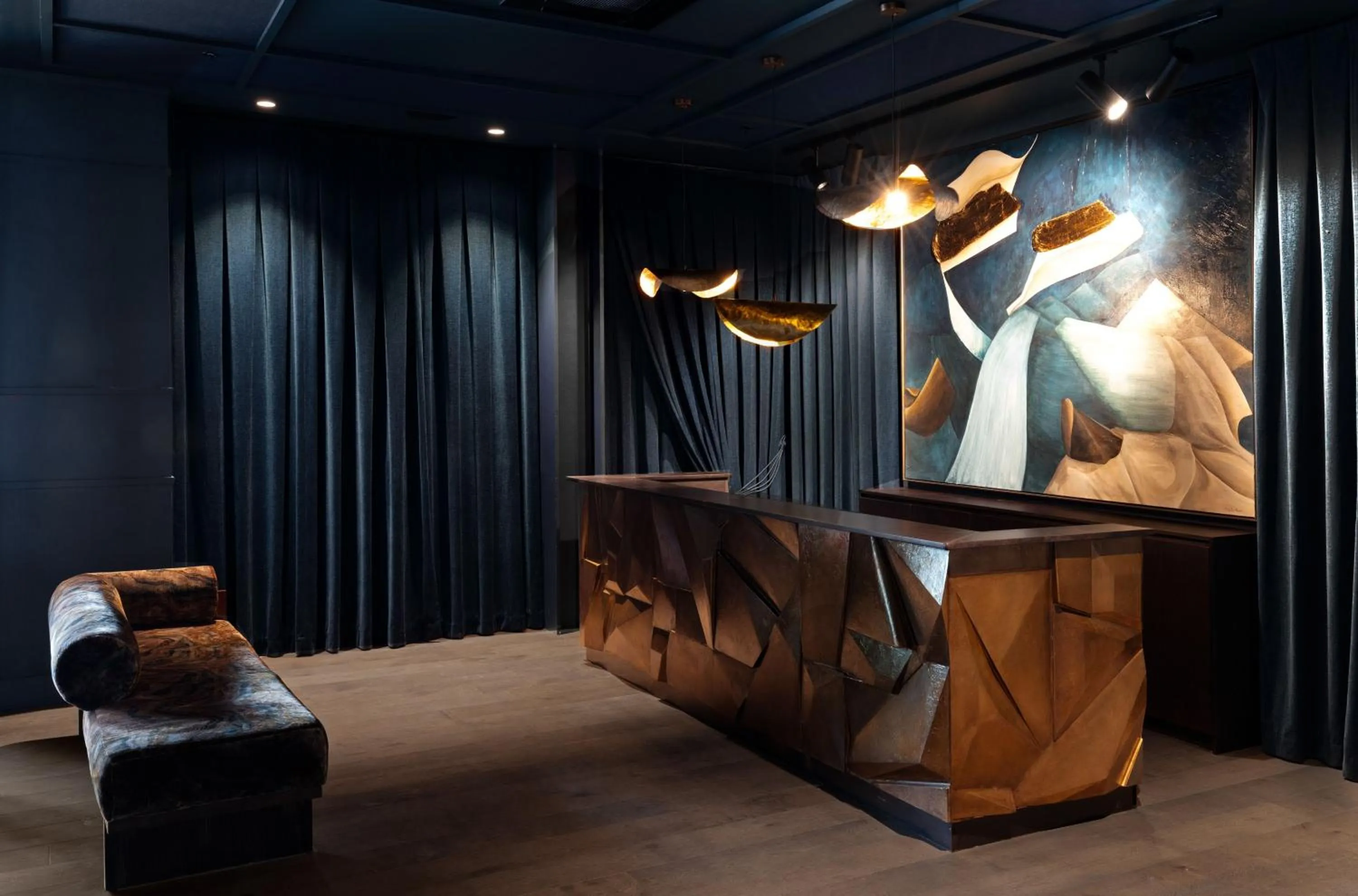 Lobby or reception in Abstract Hotel