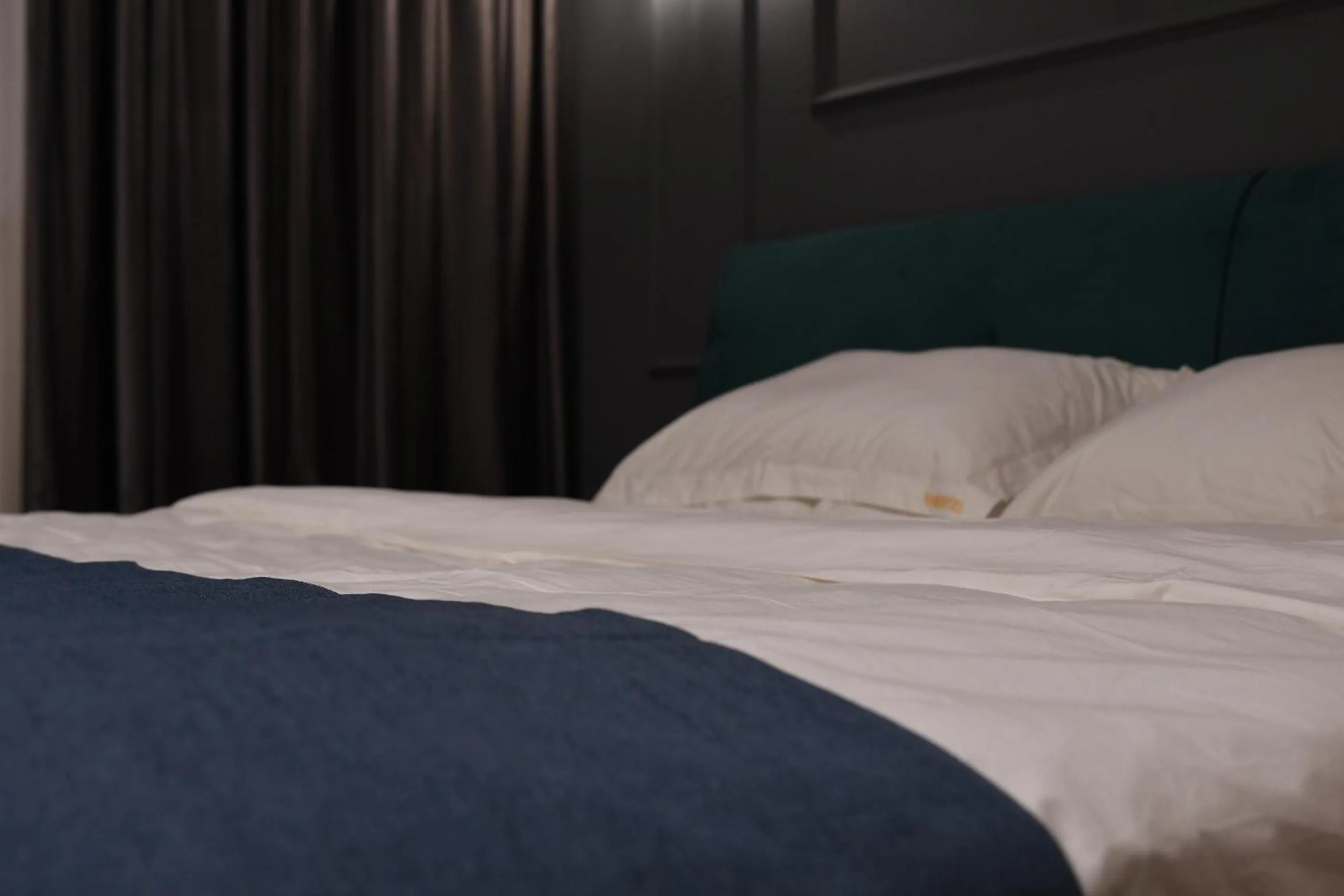 Bed in KAME HOTEL BELGRADE,贝尔格莱德凯美酒店