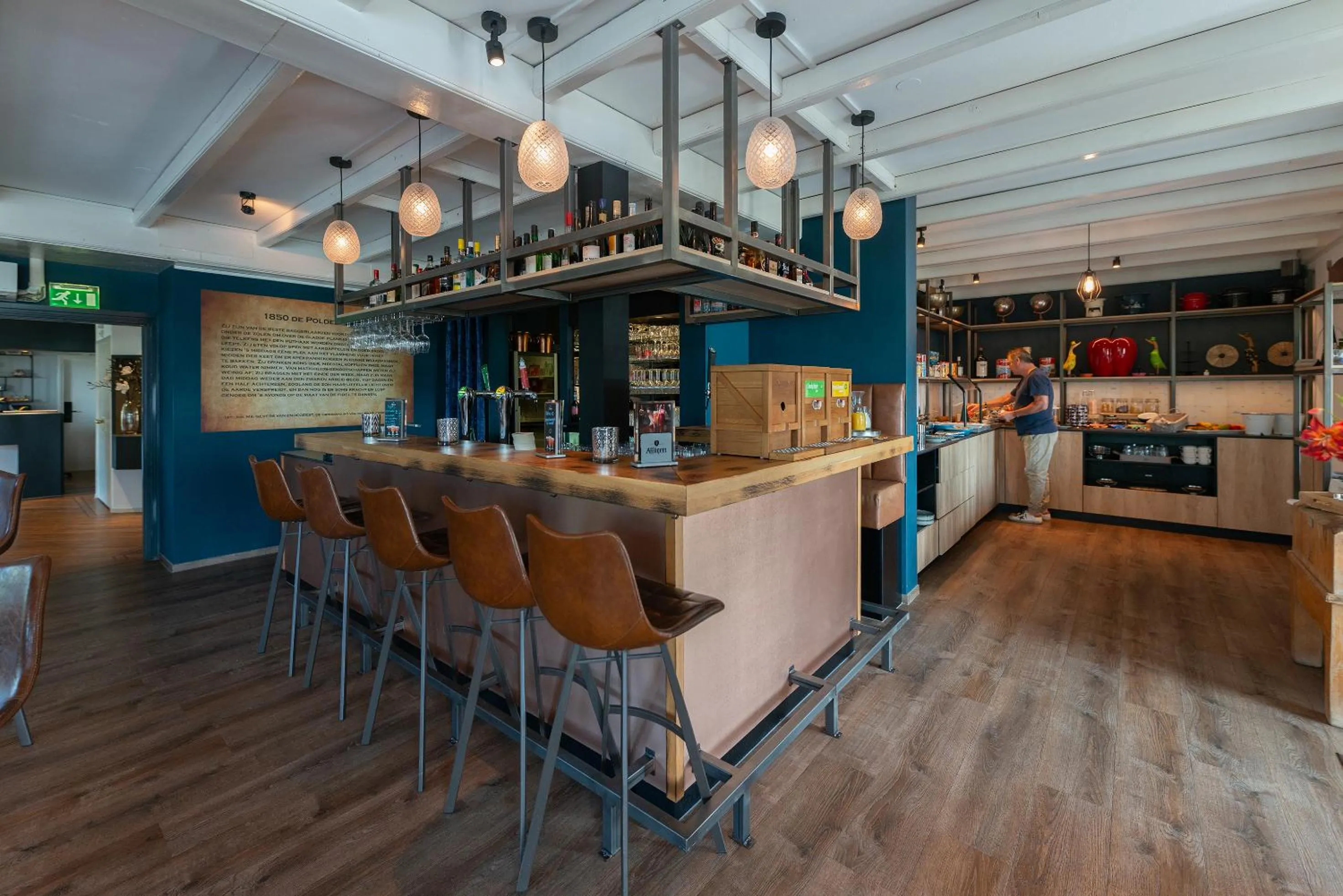 Lounge or bar in Boutique Hotel Herbergh Amsterdam Airport FREE PARKING