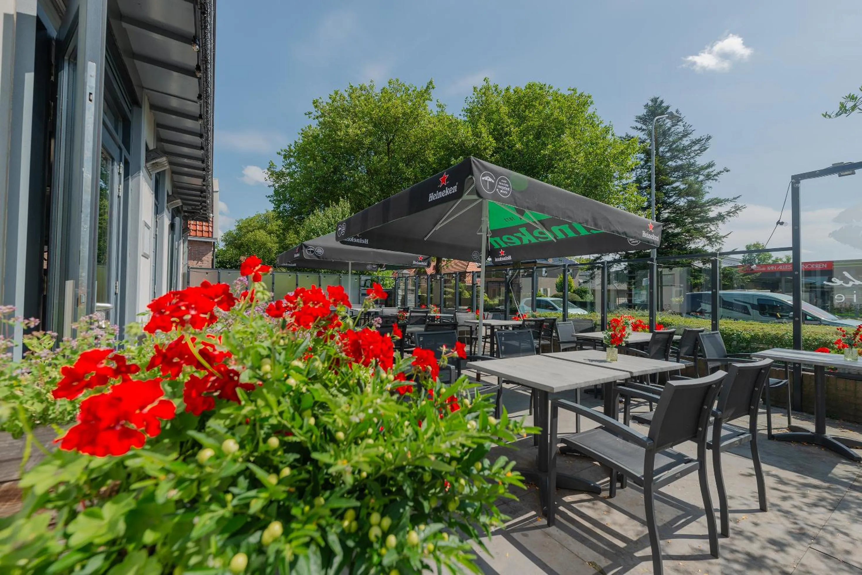 Balcony/Terrace in Boutique Hotel Herbergh Amsterdam Airport FREE PARKING