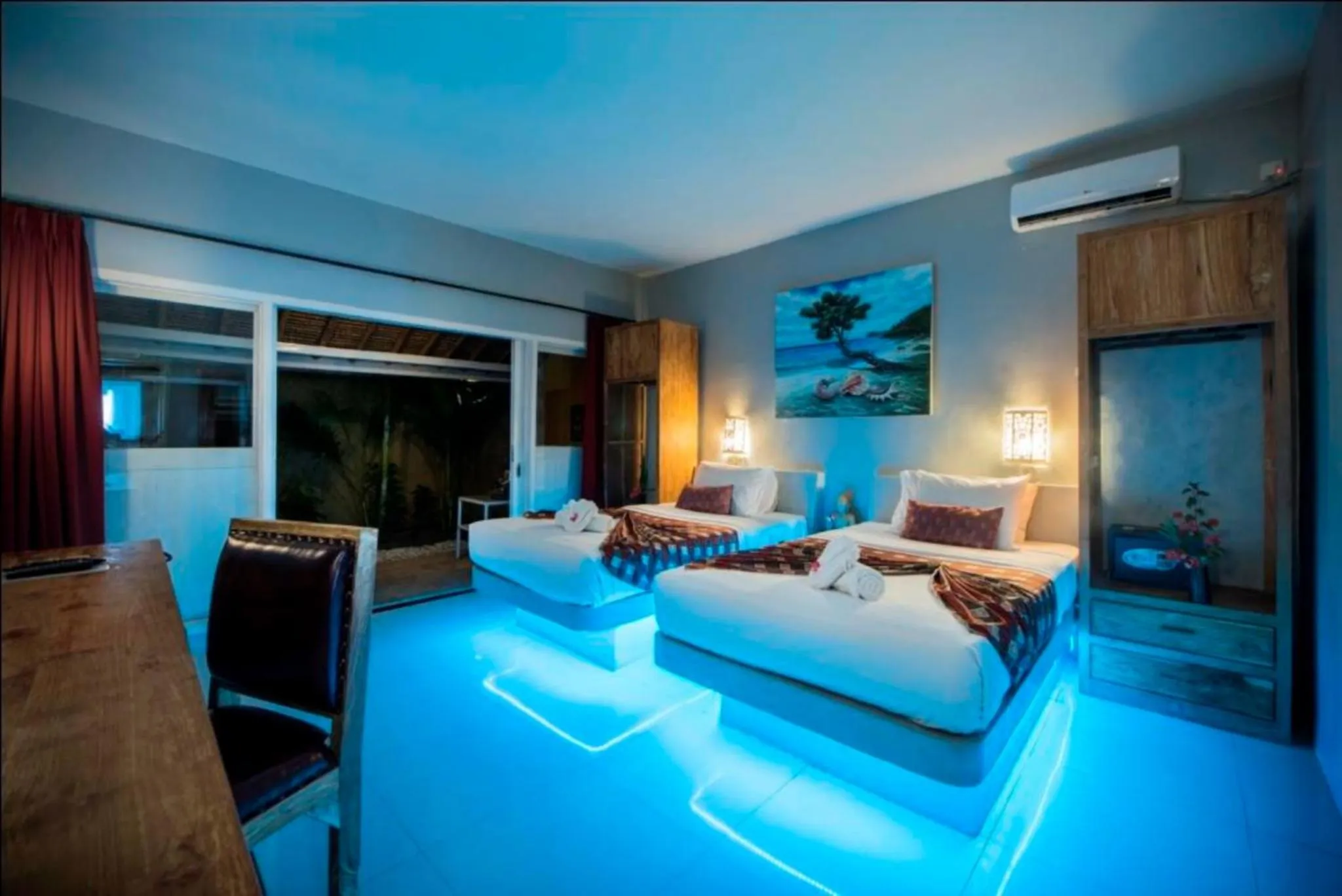 Bed in Bel Air Resort