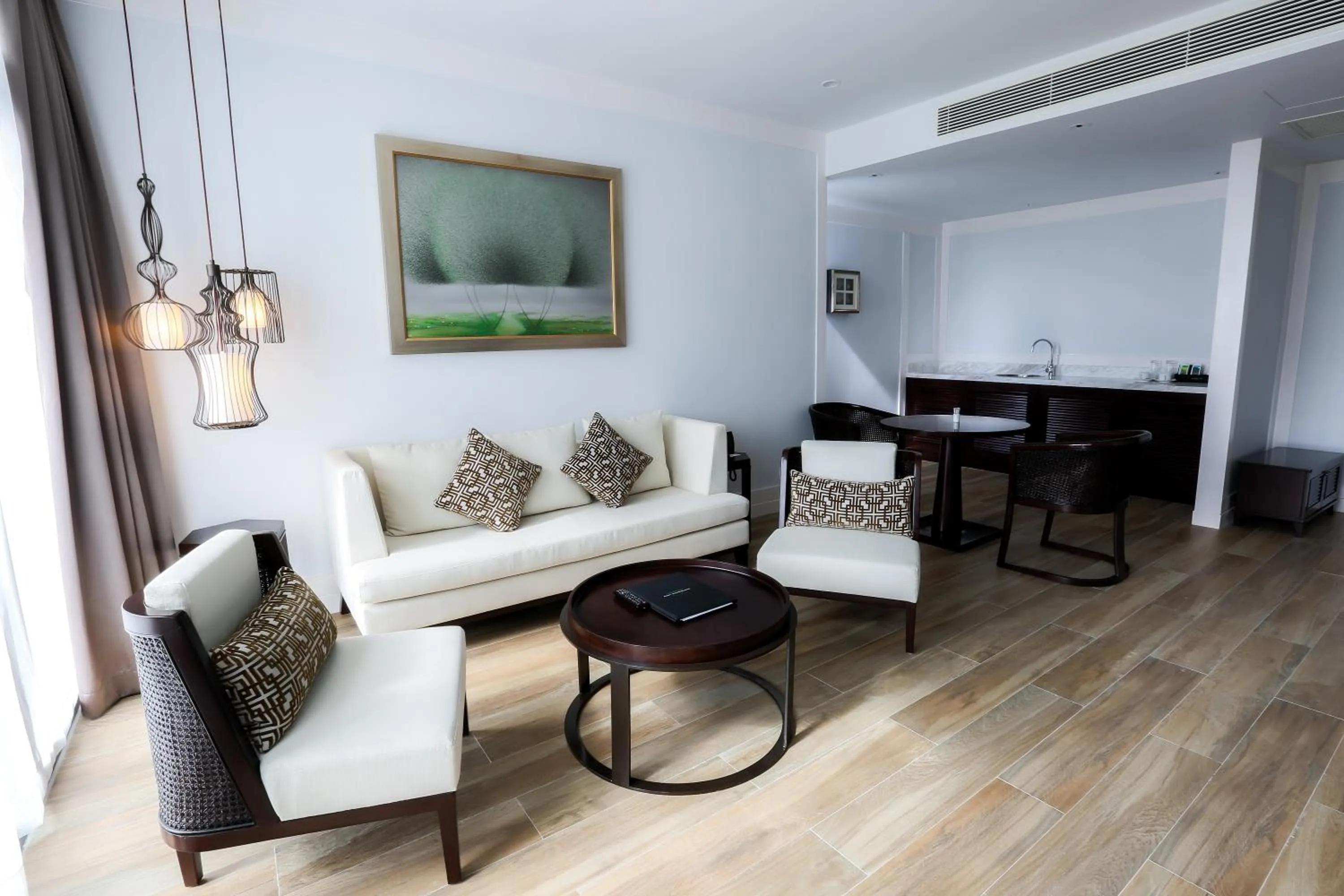 Living room in Montgomerie Links Hotel & Villas