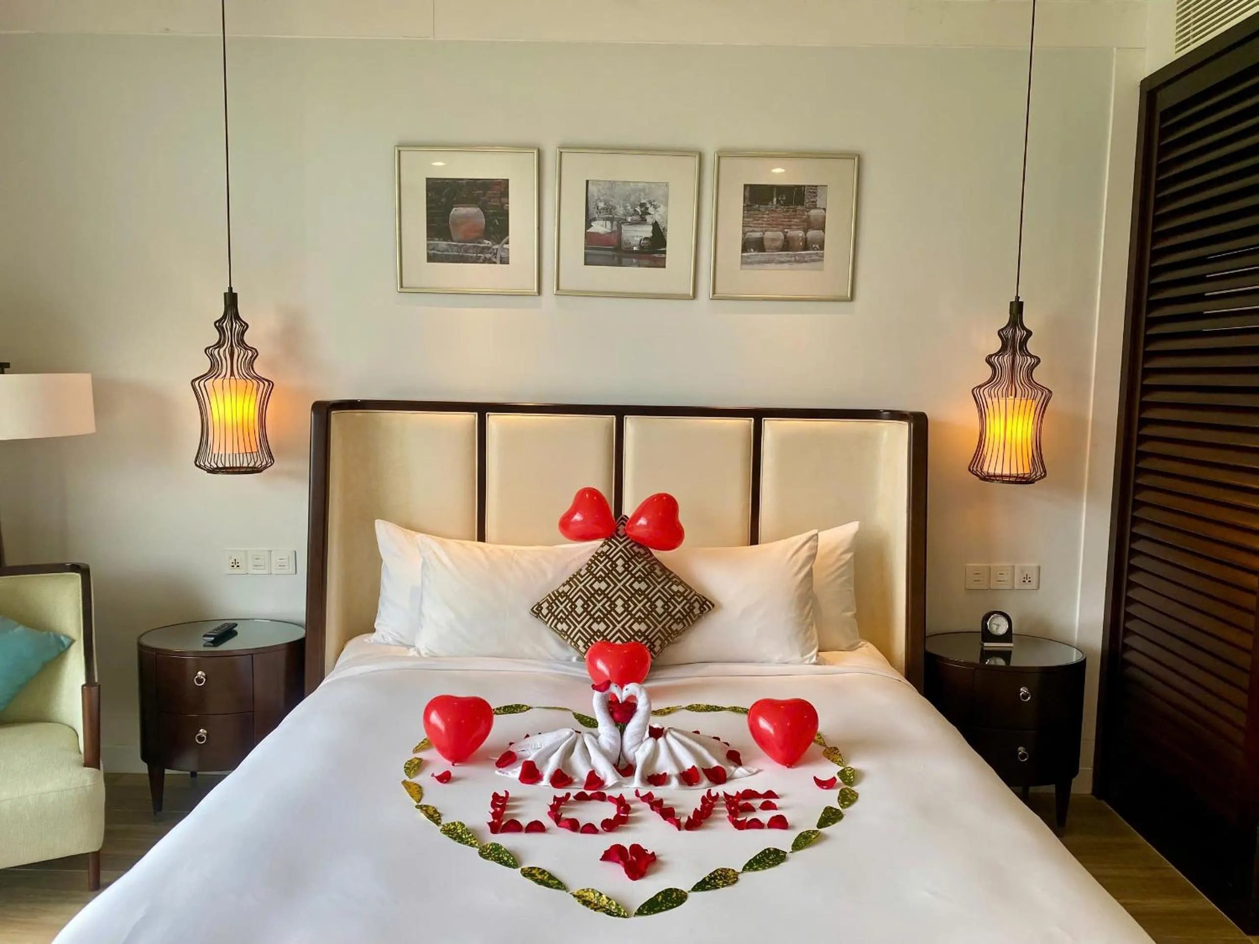 Bed in Montgomerie Links Hotel & Villas