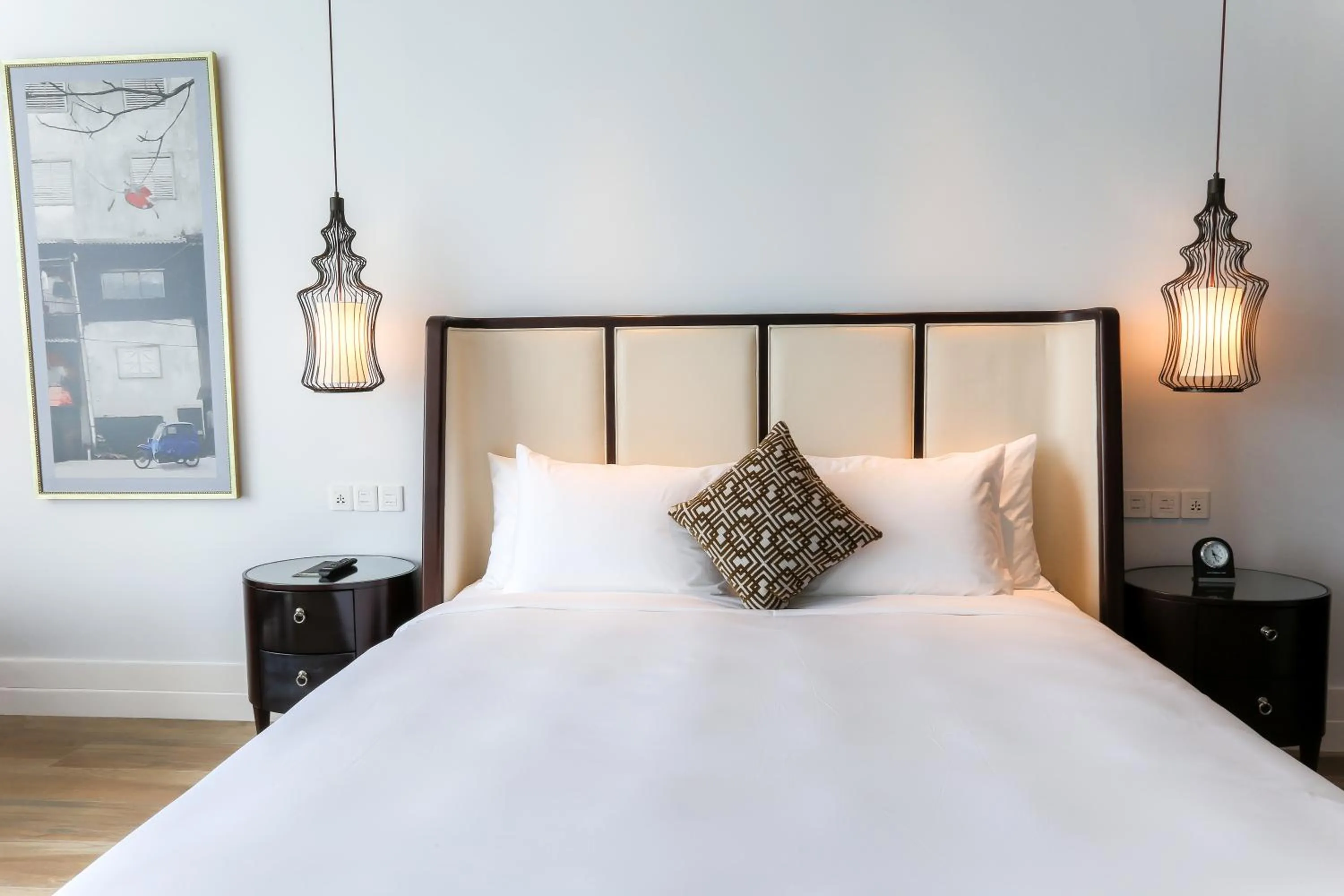 Bed in Montgomerie Links Hotel & Villas