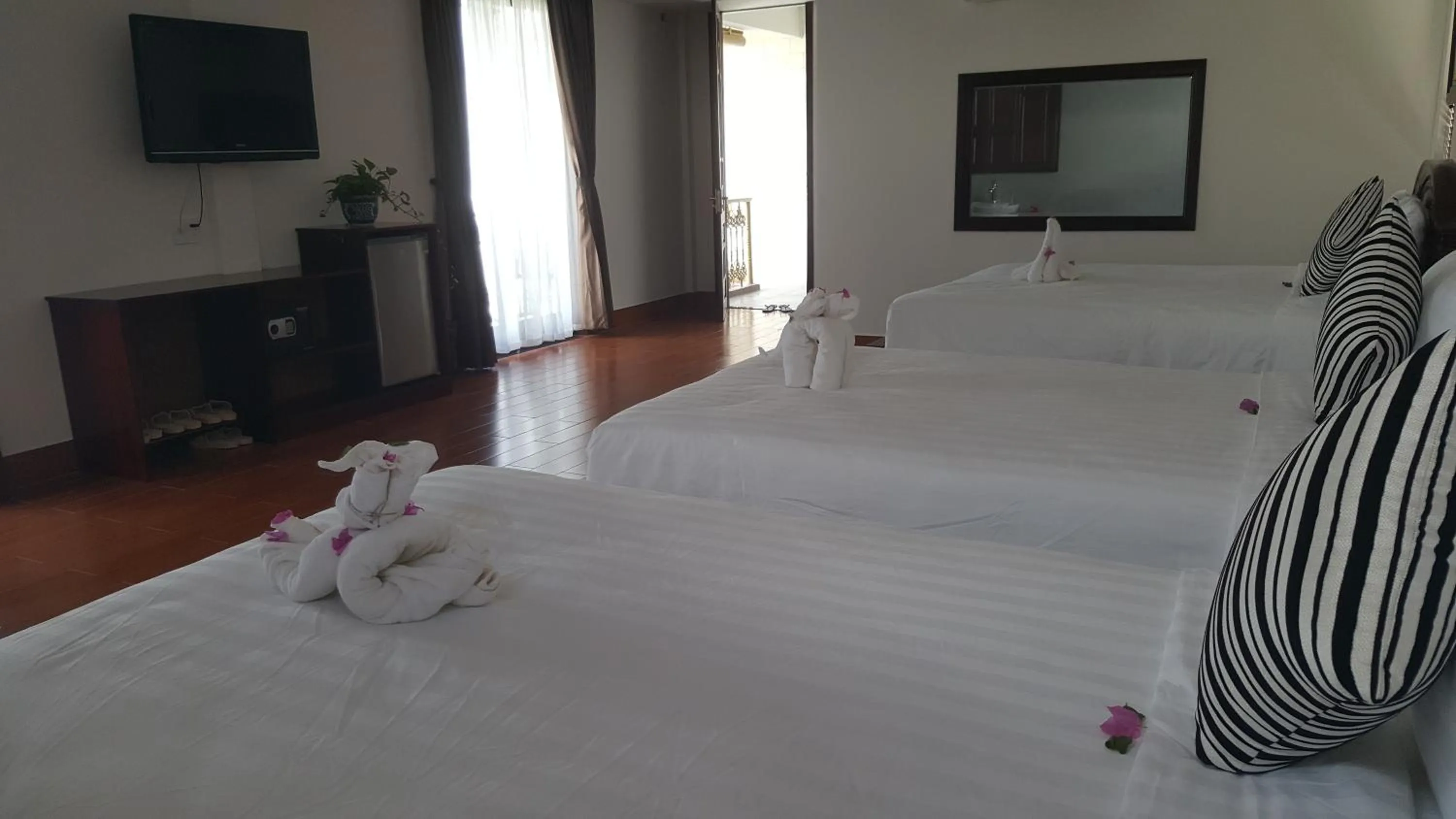 Bed in Bonsai Villa Hoi An