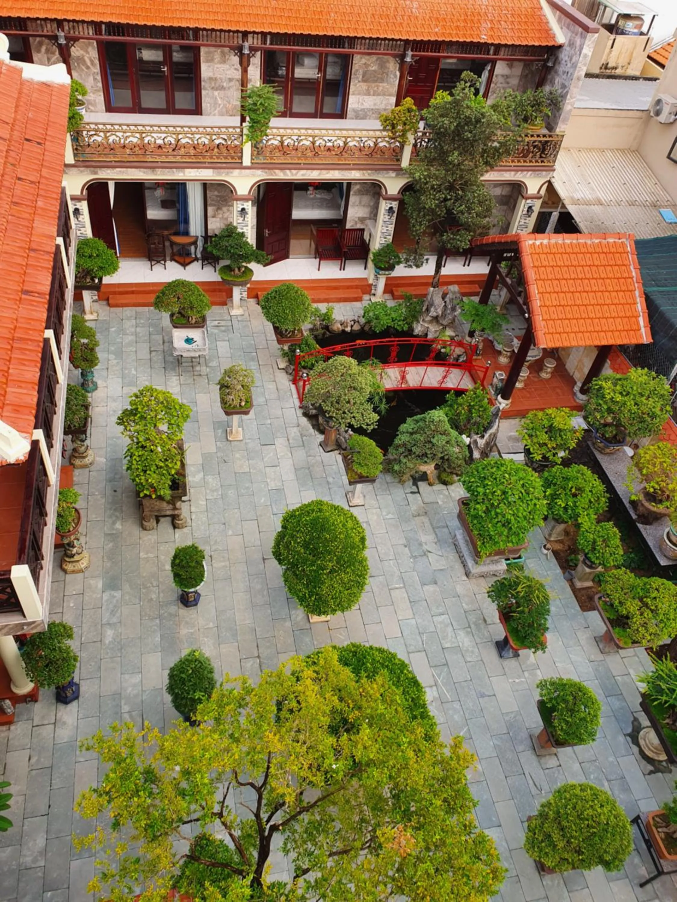 Bird's eye view in Bonsai Villa Hoi An