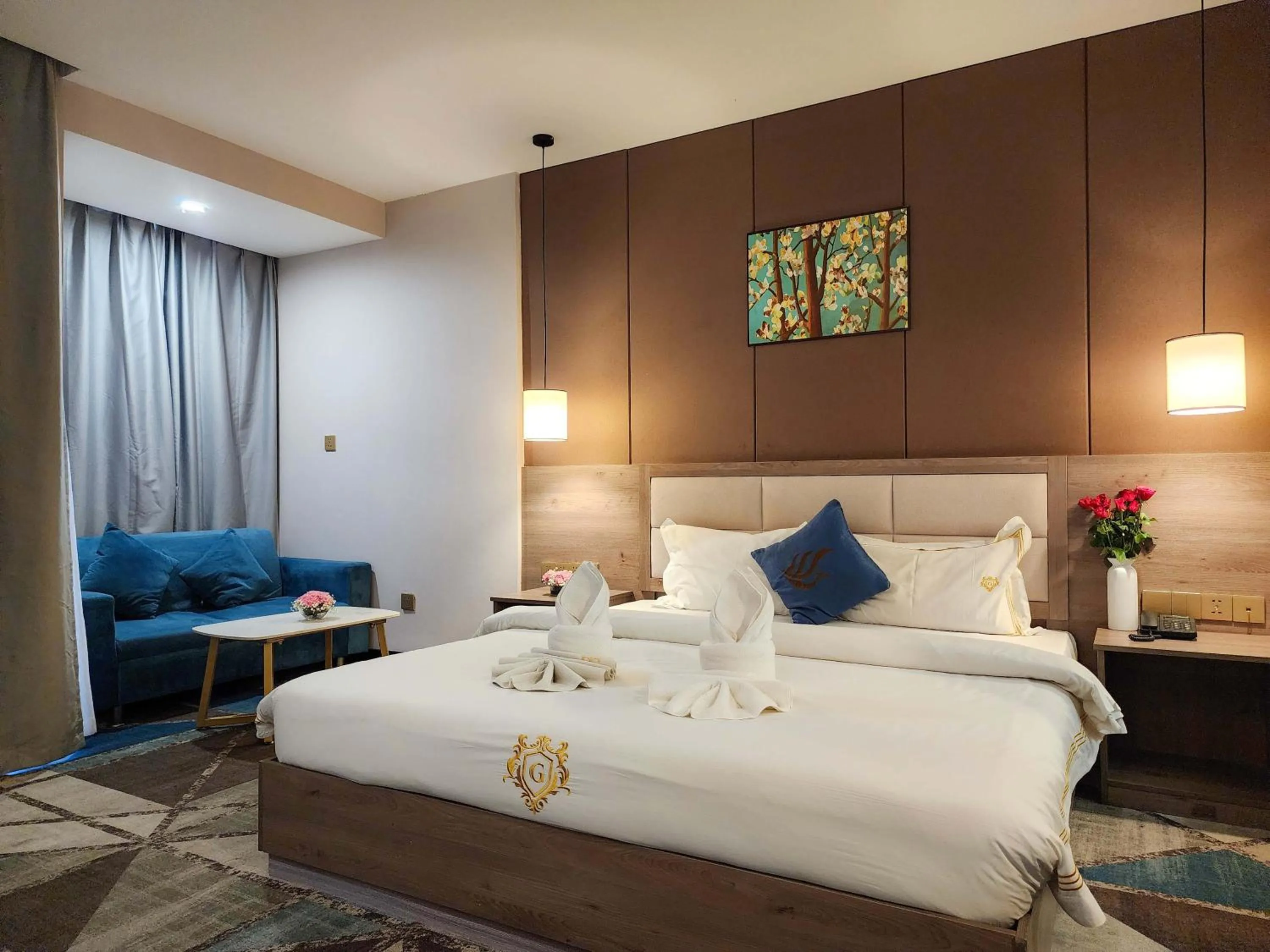 Bedroom in Sunshine Hotel