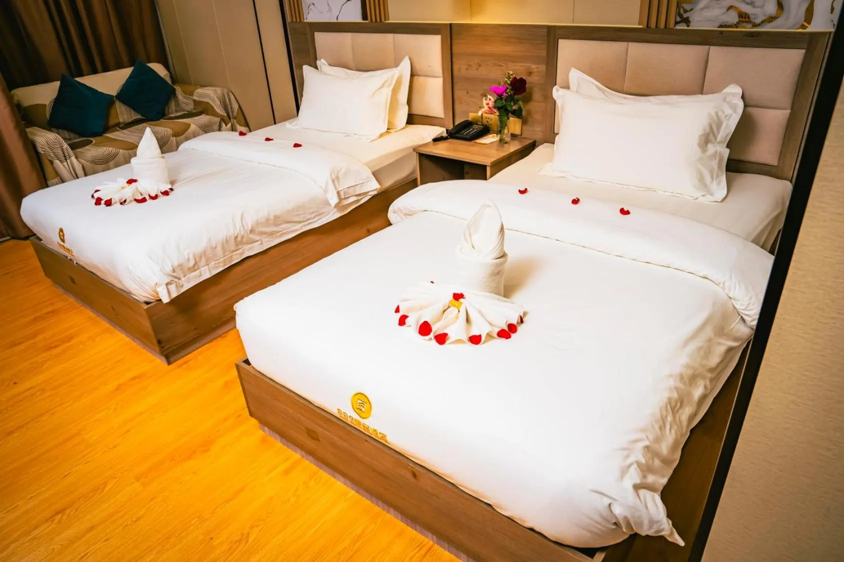 Bed in 889 Boutique Hotel