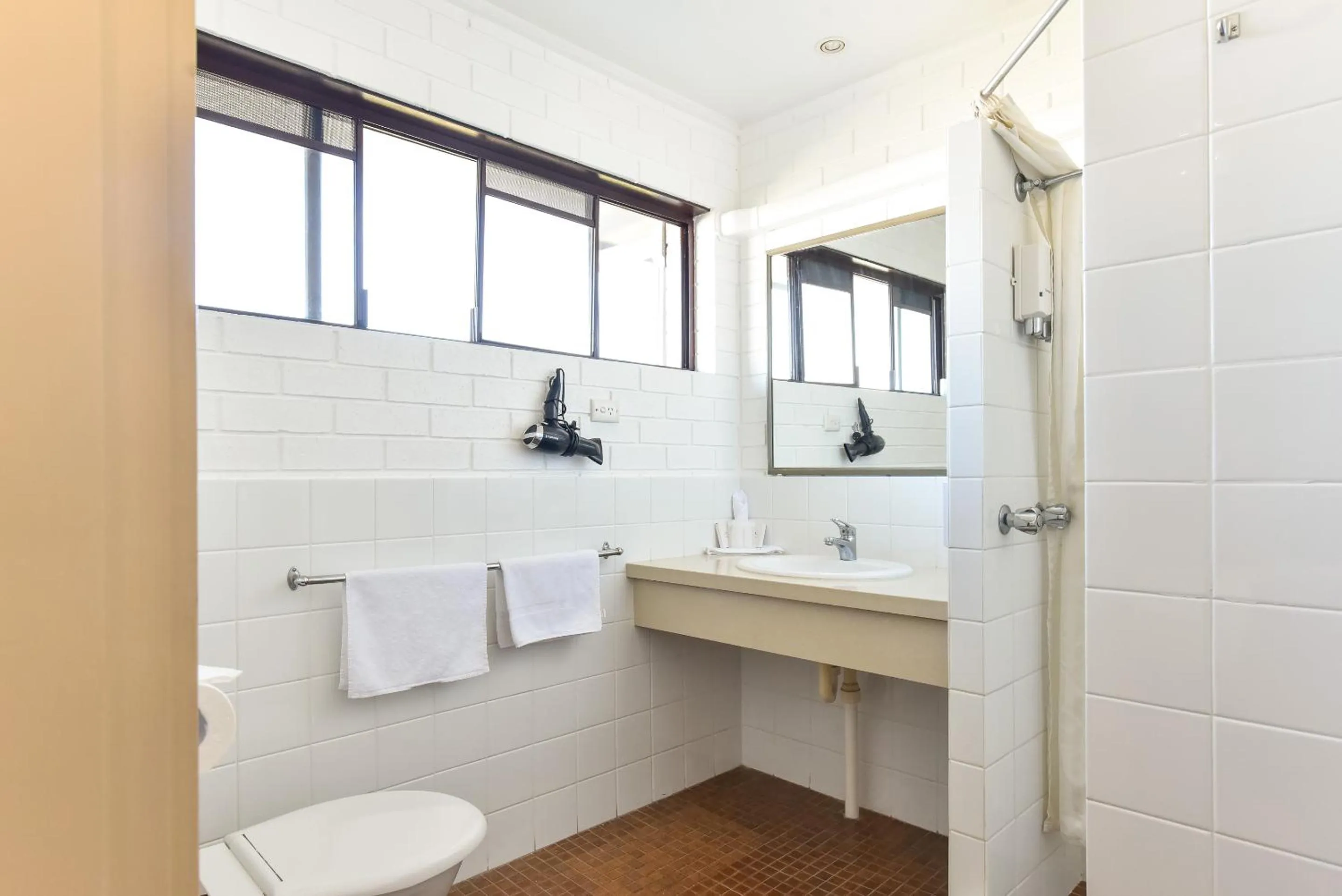 Bathroom in Coffs Windmill Motel