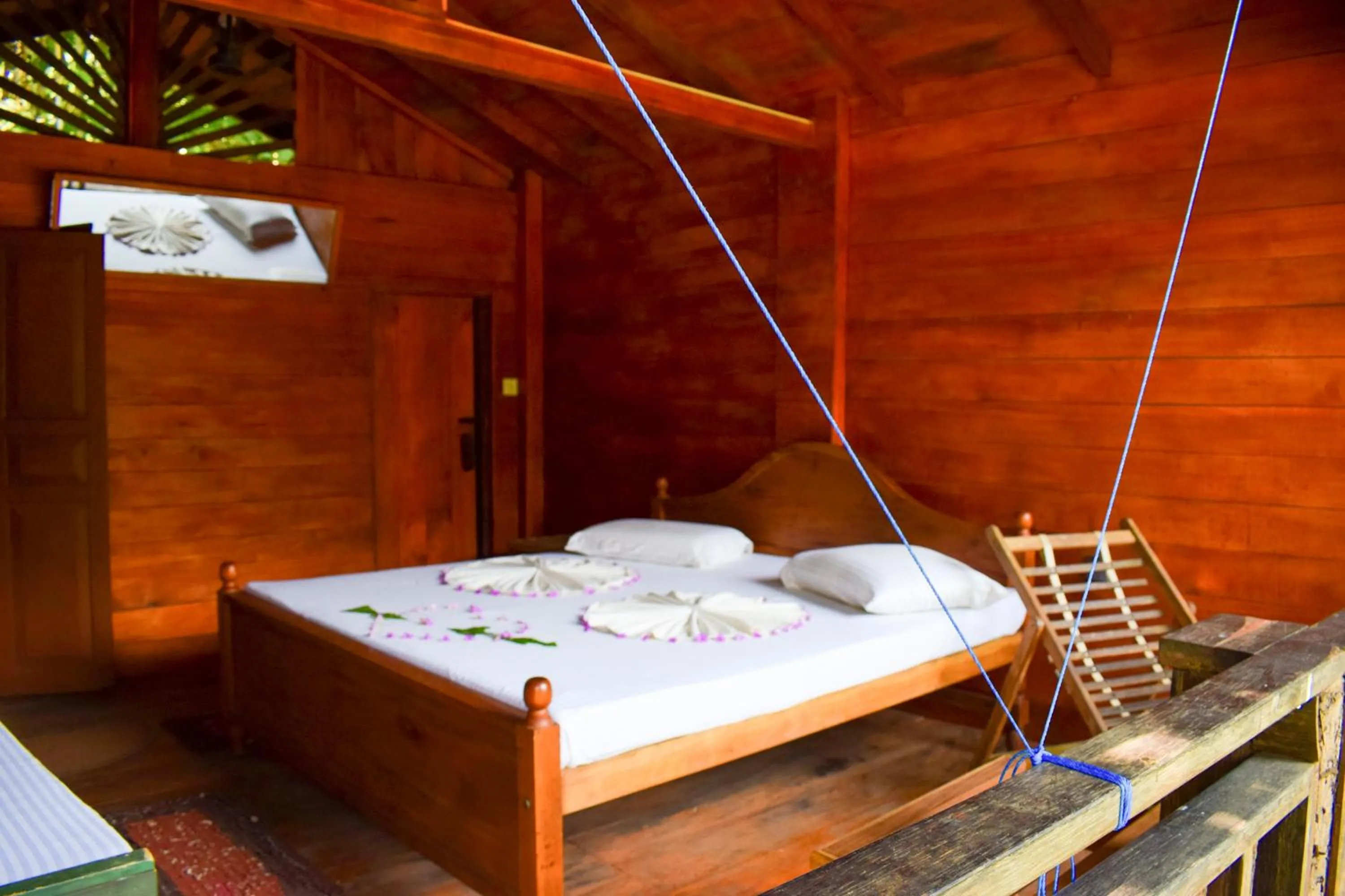Bed in Rafters Retreat
