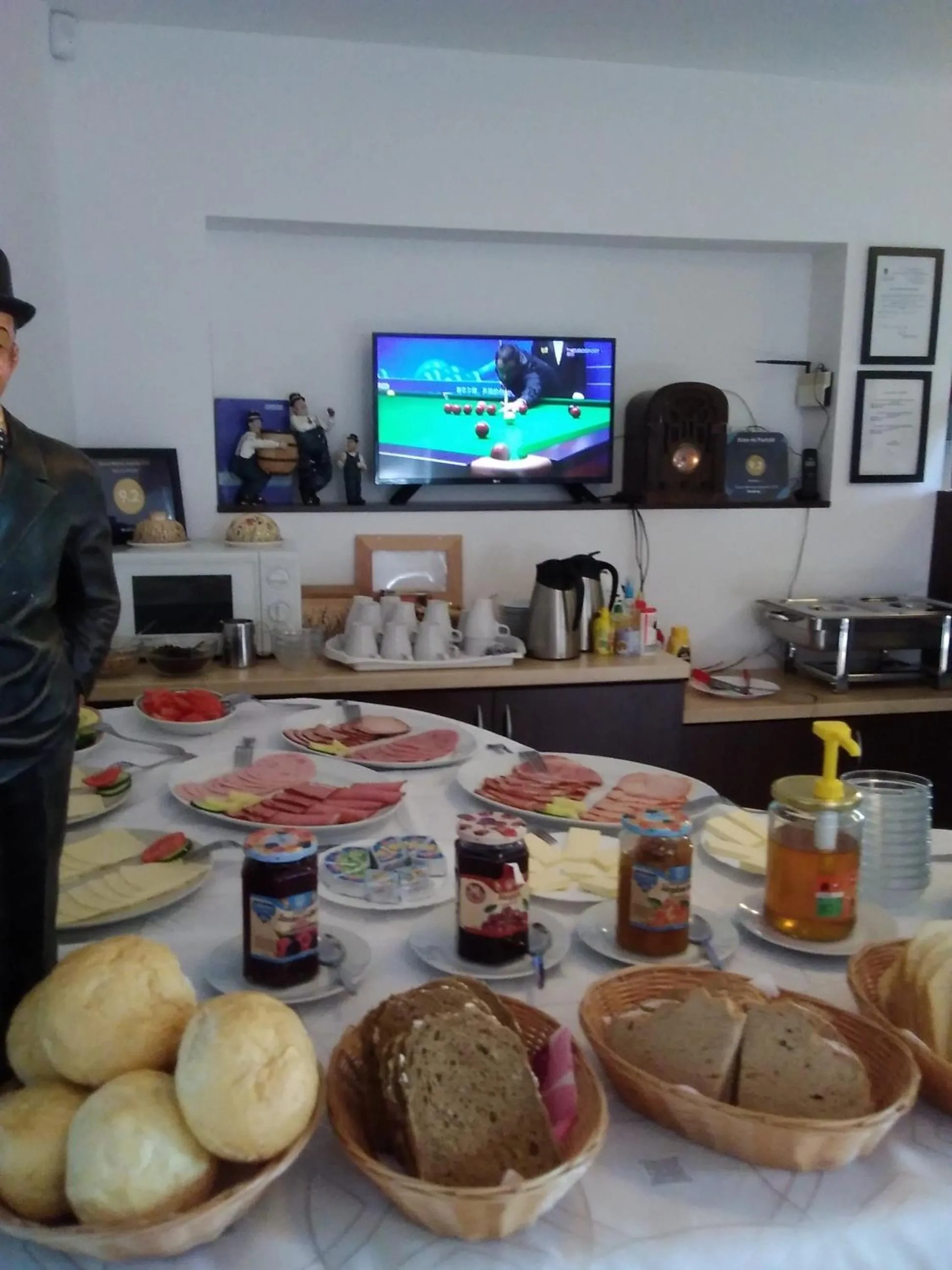 Food and drinks in Stan és Panzió