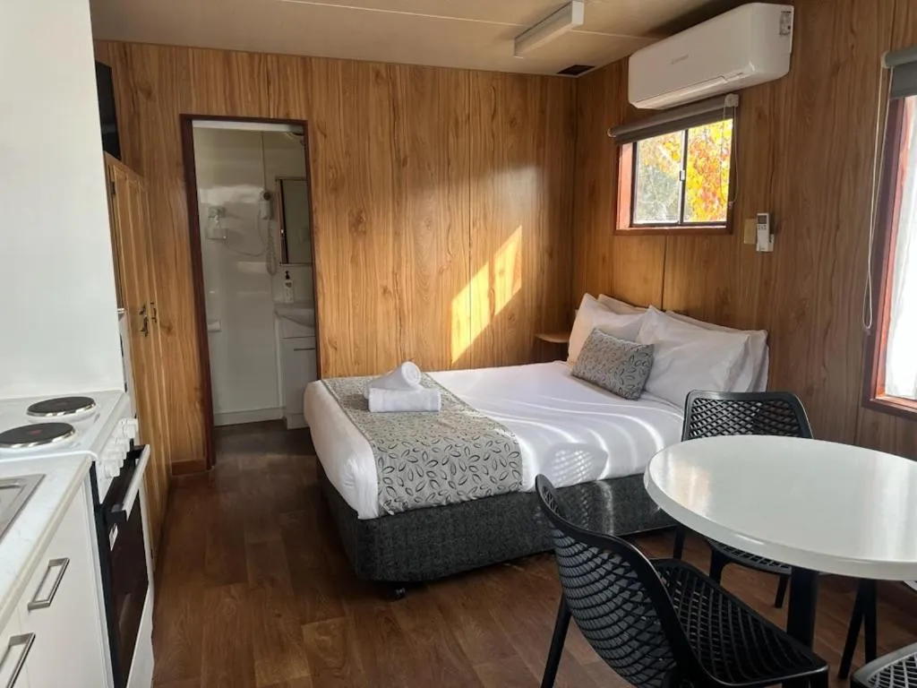 Bed in NRMA Ballarat Holiday Park