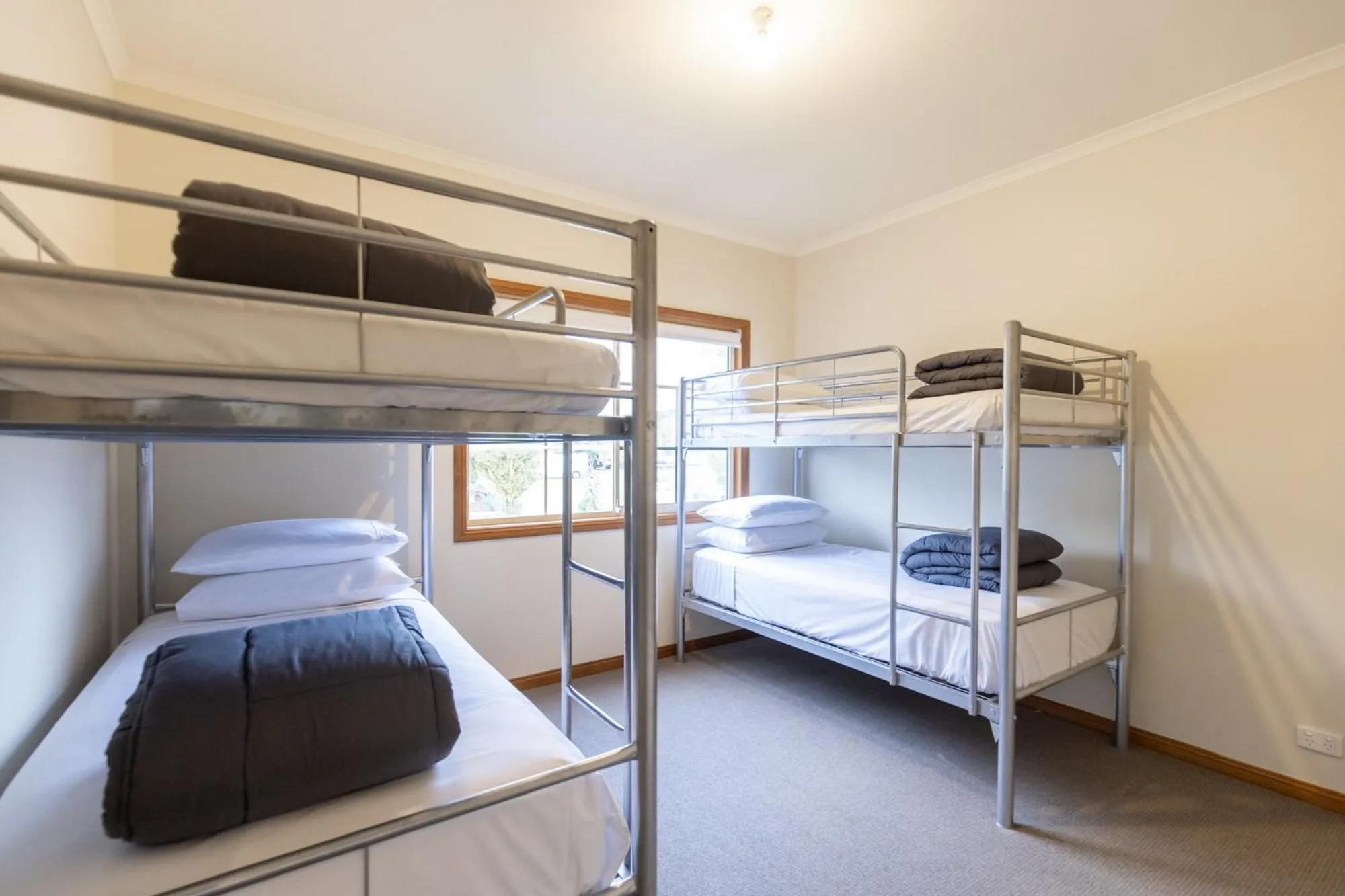 Bed in NRMA Ballarat Holiday Park