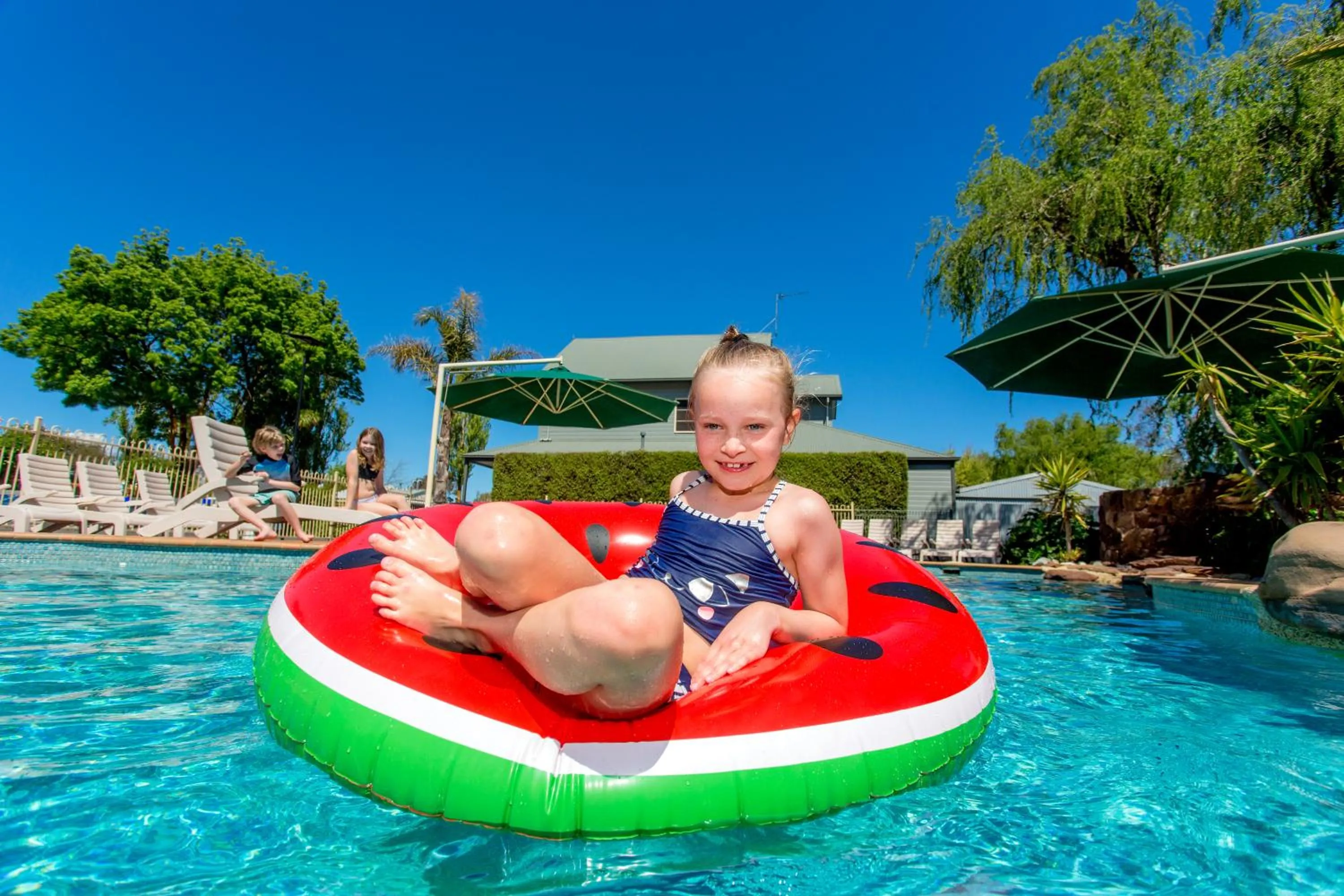 Swimming pool in NRMA Ballarat Holiday Park