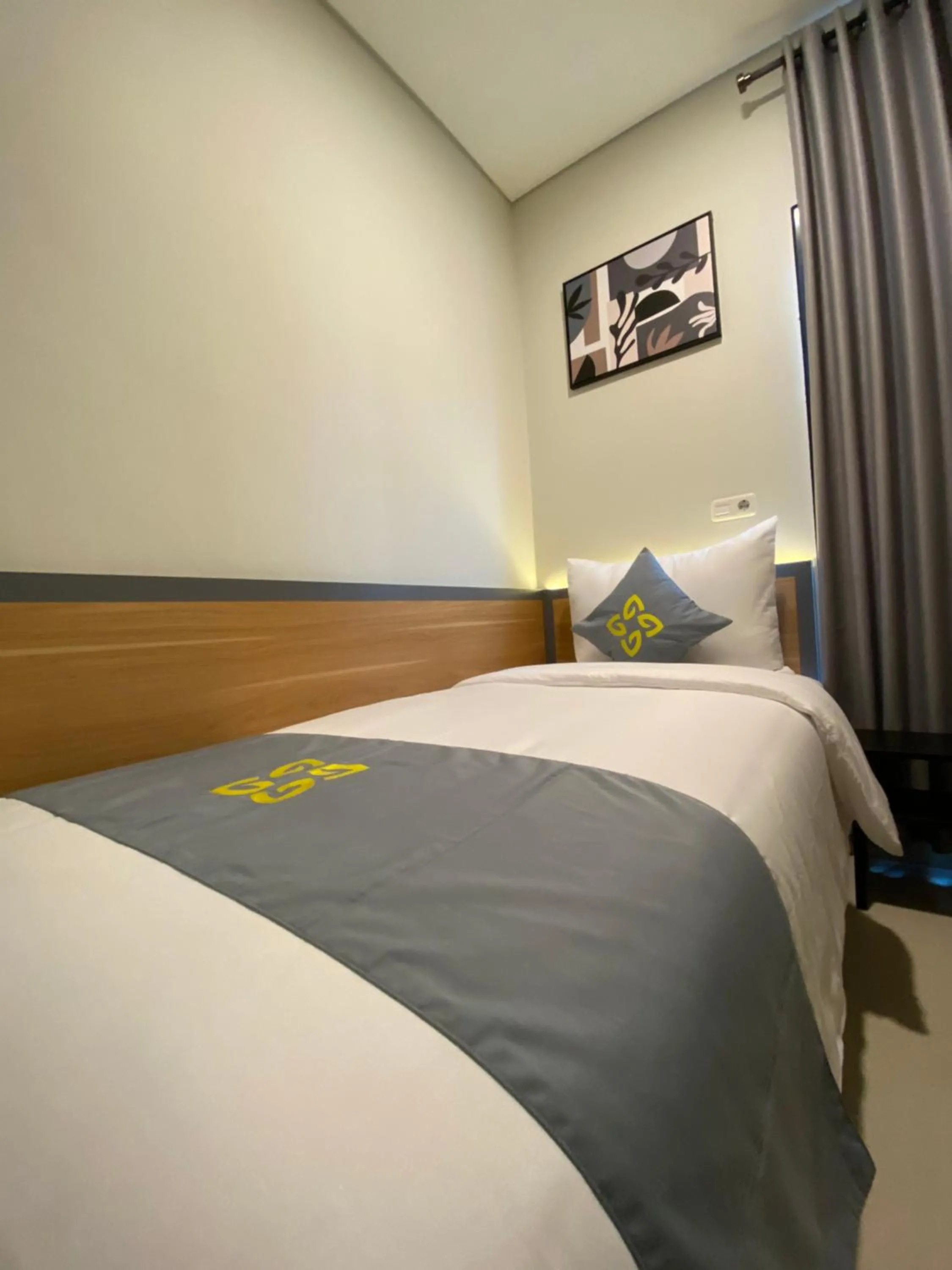 Bed in Ghurfati Hotel Wedana