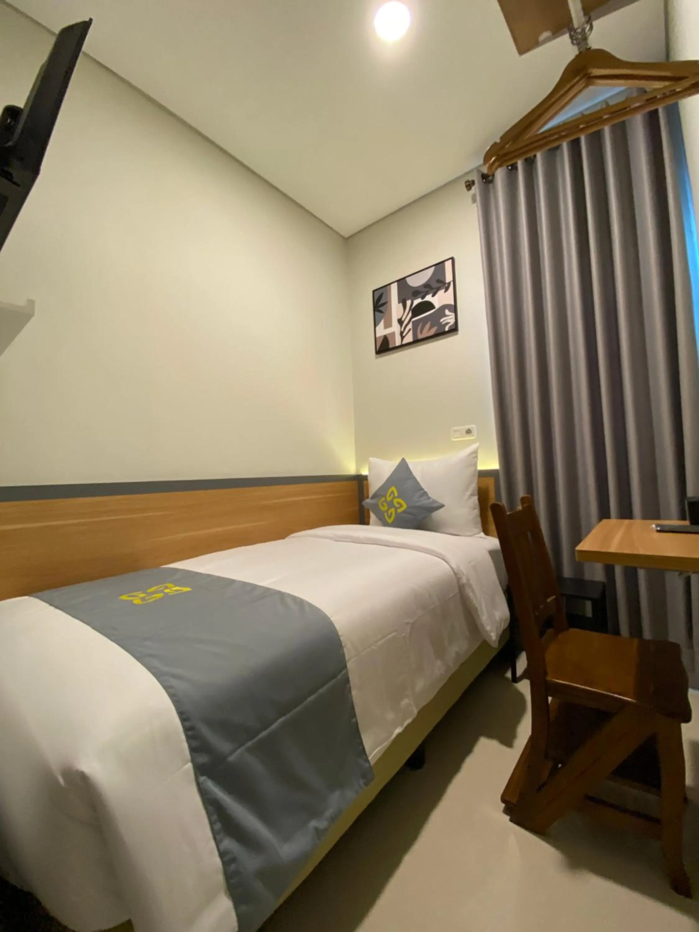 Bed in Ghurfati Hotel Wedana