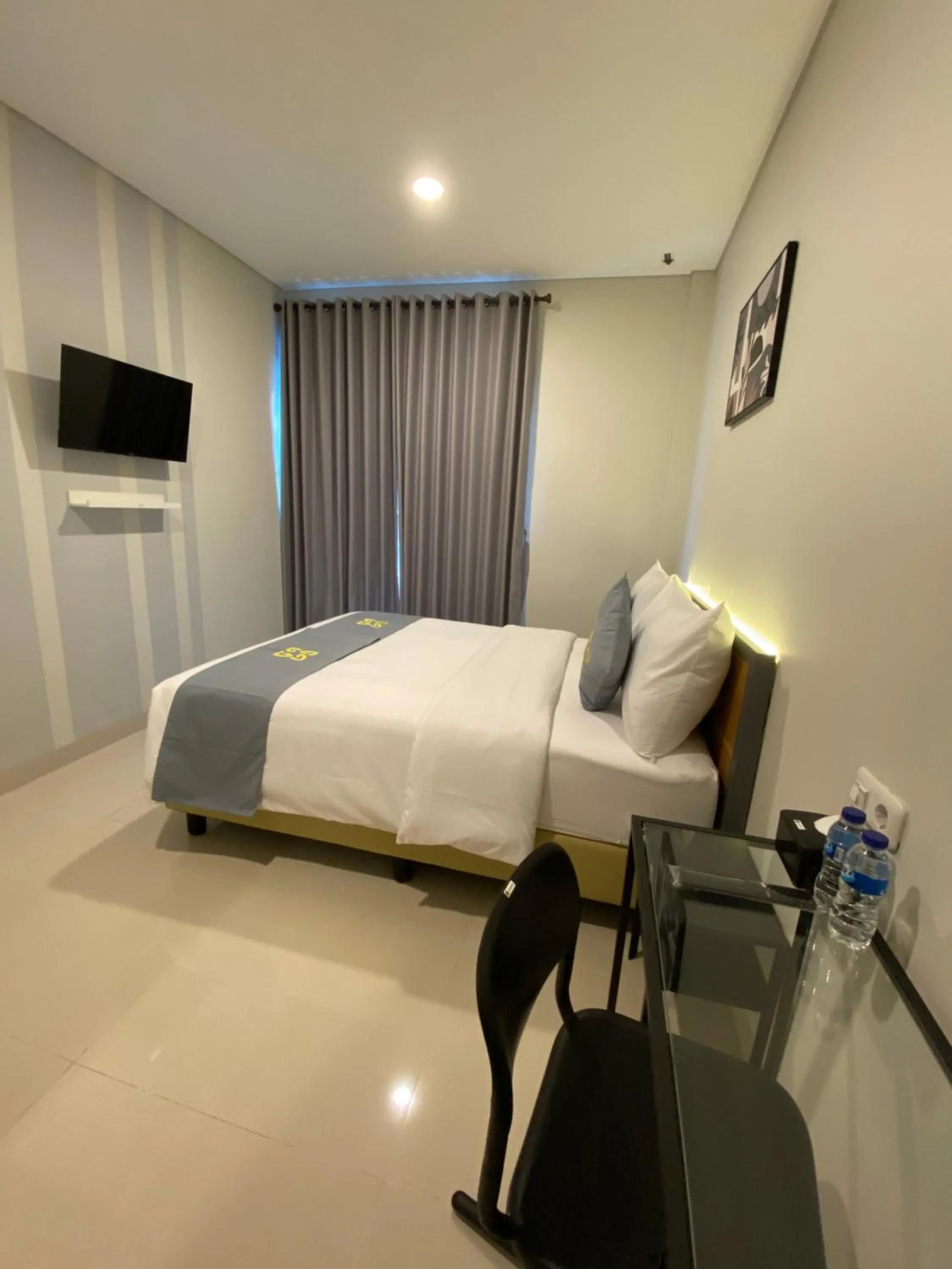 Bed in Ghurfati Hotel Wedana