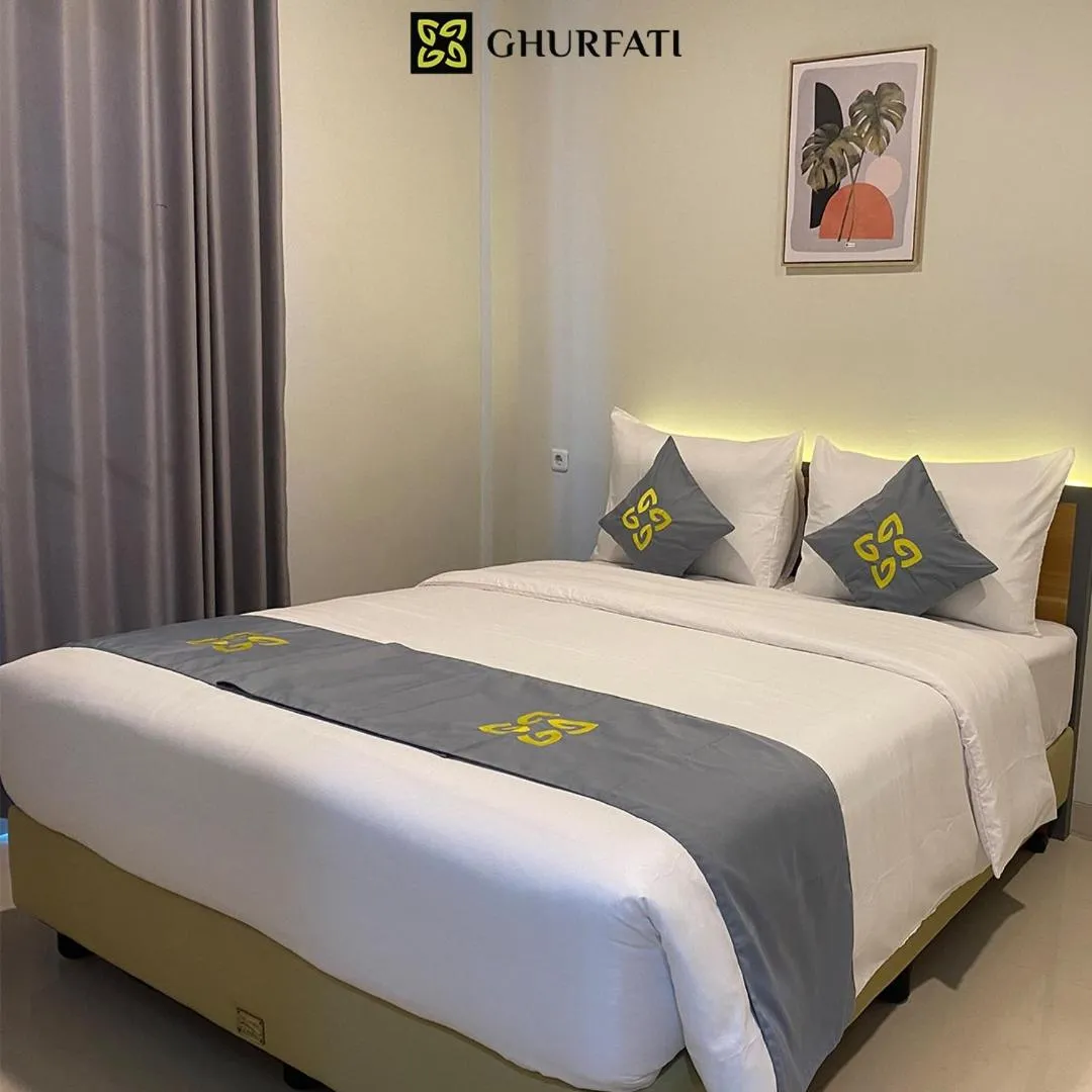 Bed in Ghurfati Hotel Wedana