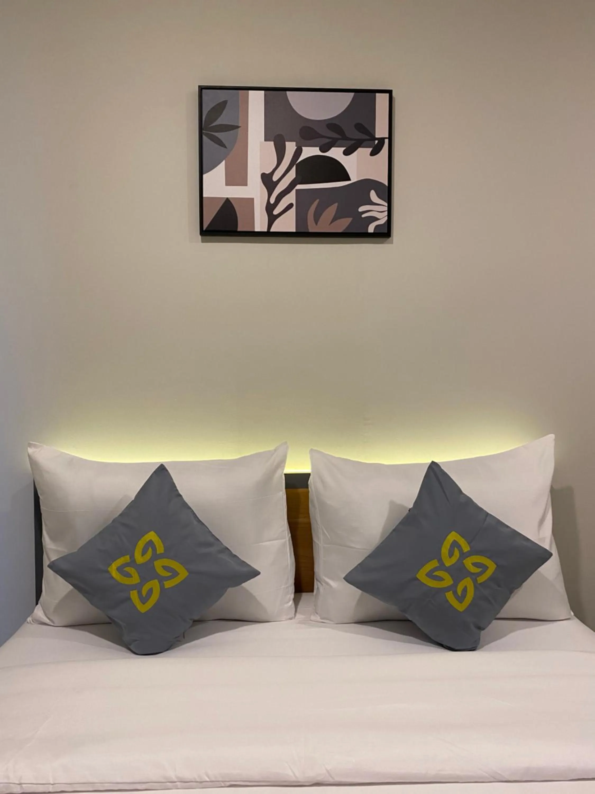 Bed in Ghurfati Hotel Wedana