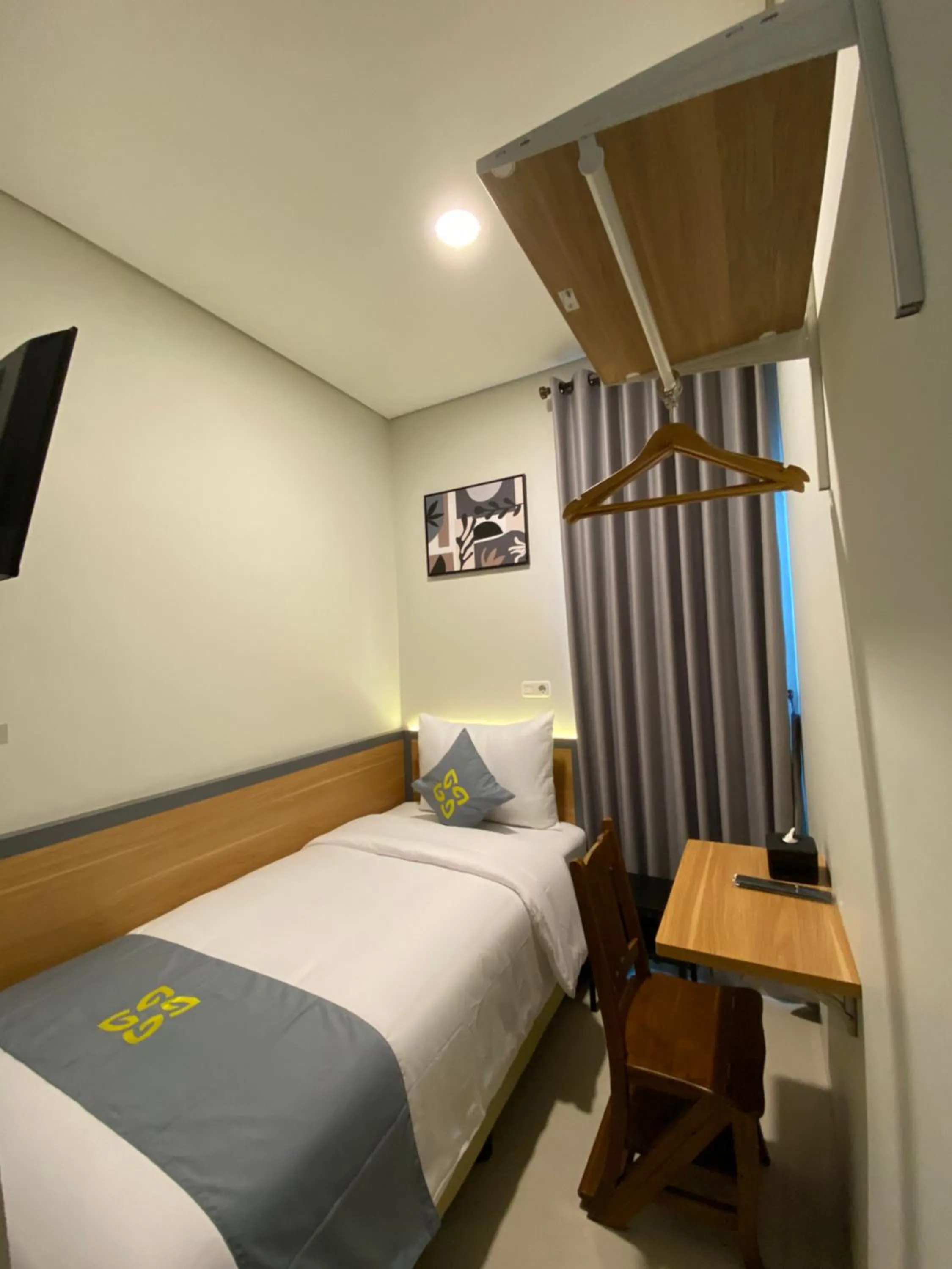 Bed in Ghurfati Hotel Wedana