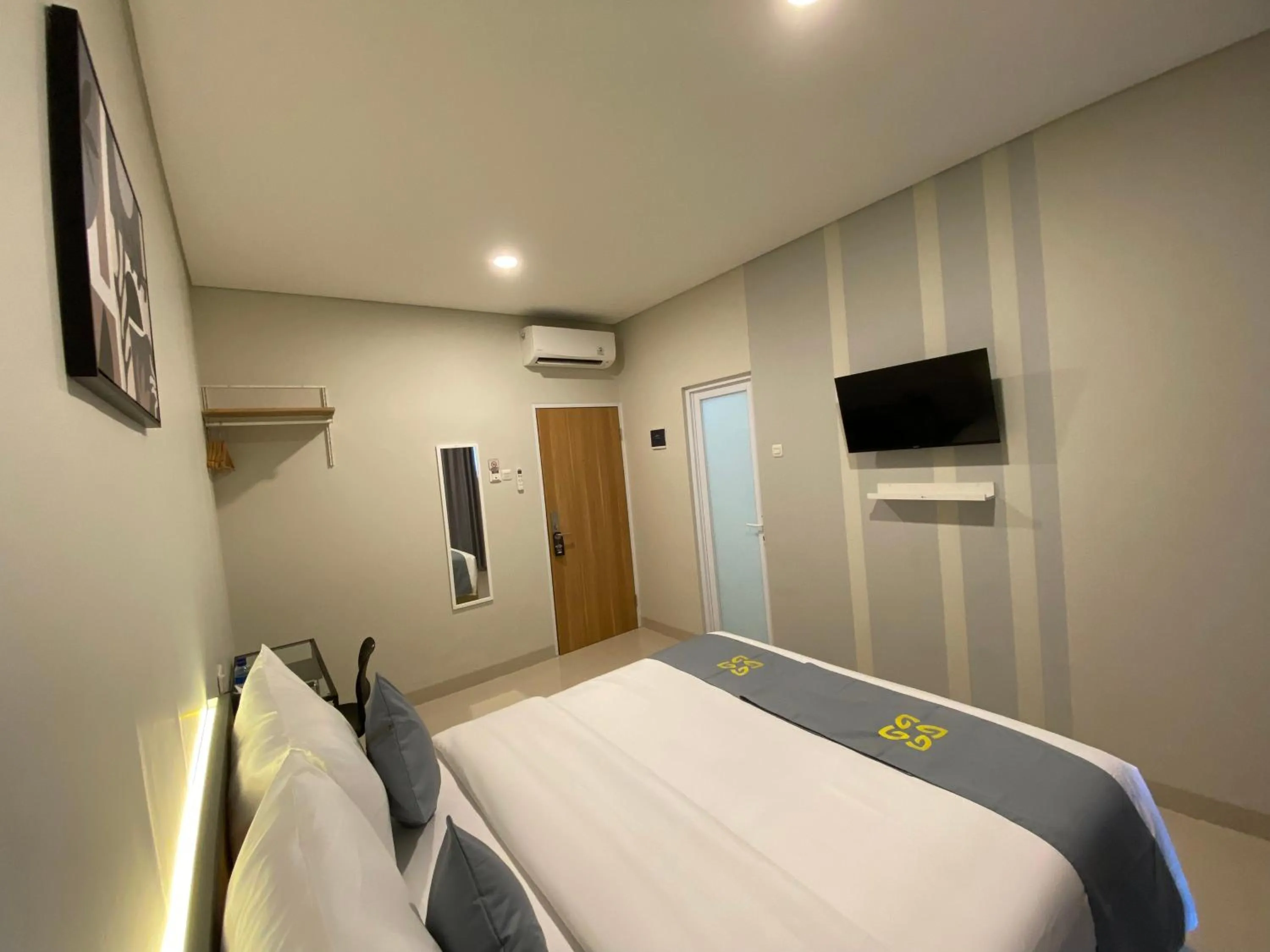 Bed in Ghurfati Hotel Wedana