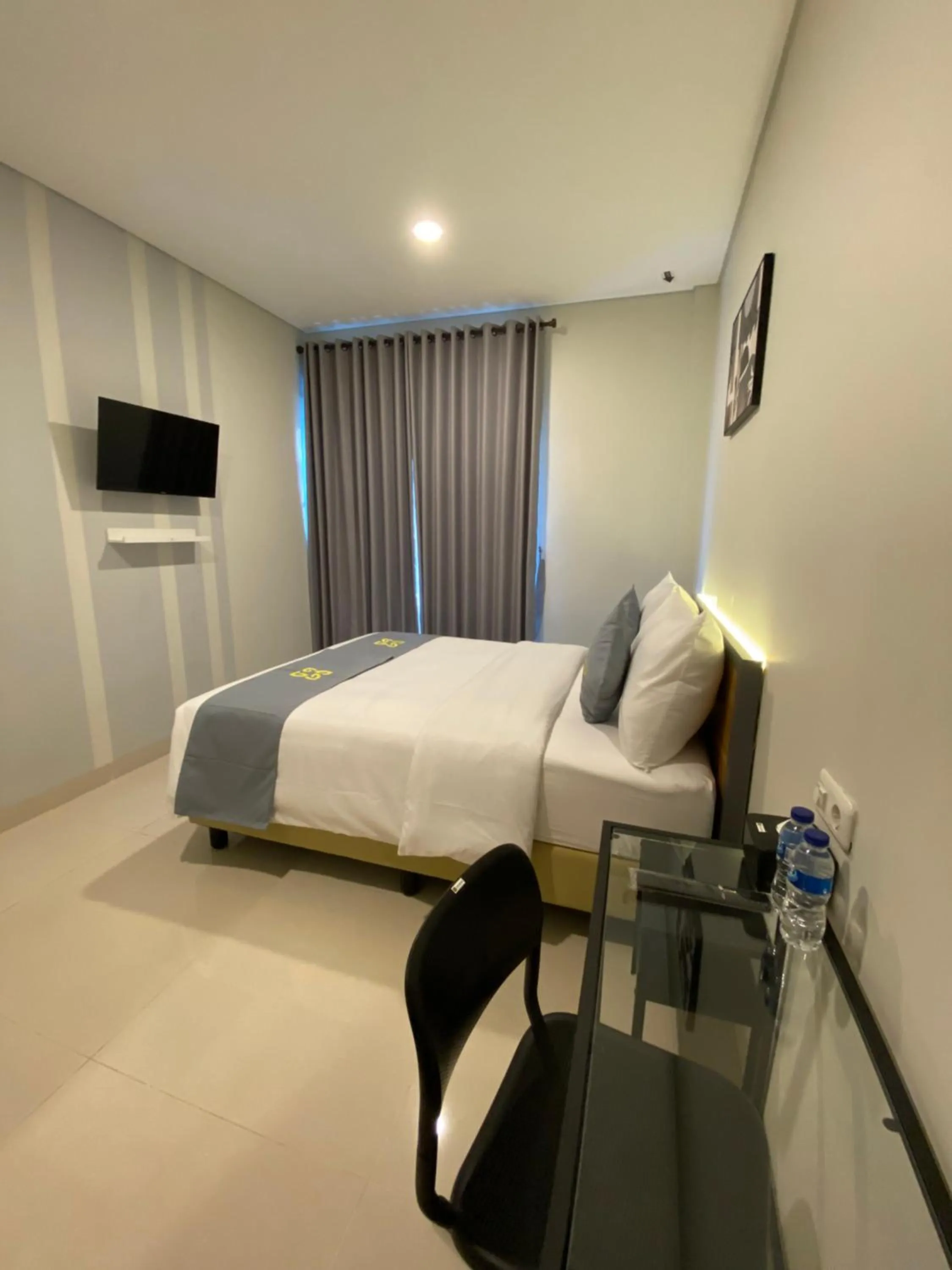 Bed in Ghurfati Hotel Wedana