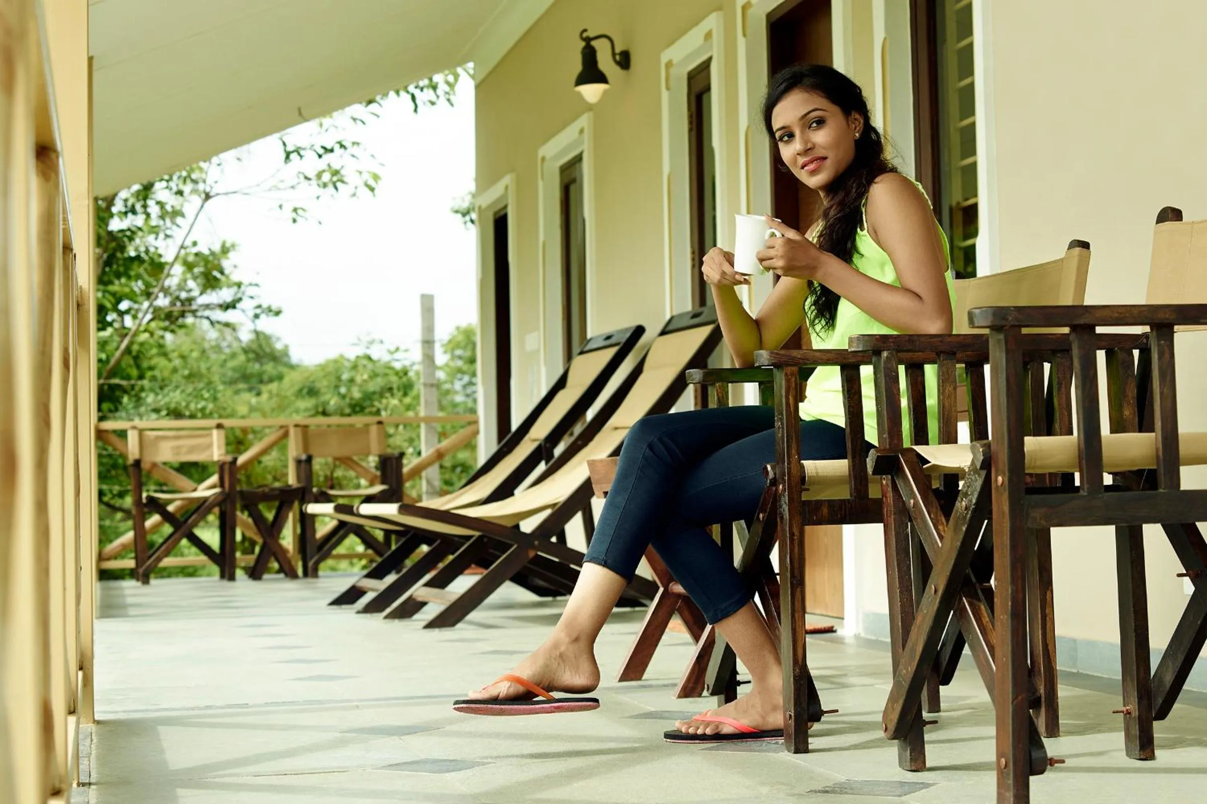 View (from property/room) in Asiatic Lion Lodge