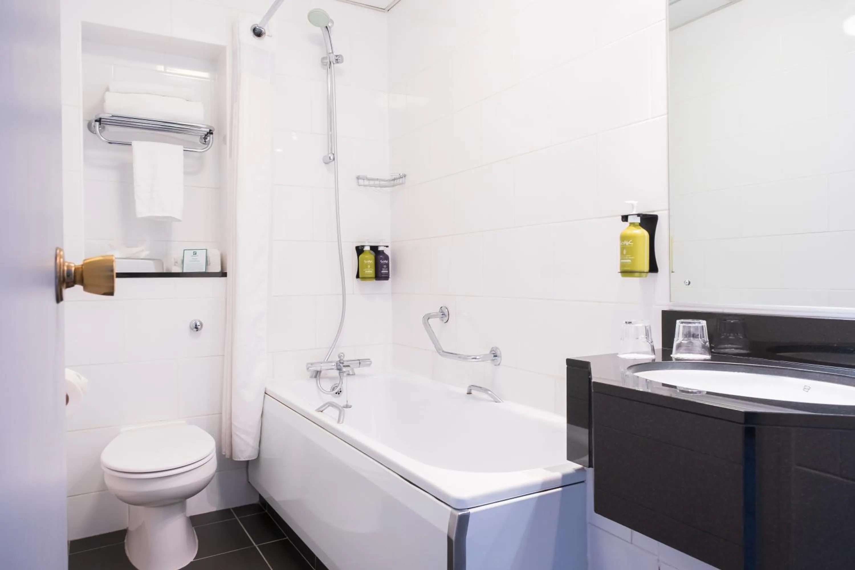 Shower in Holiday Inn Doncaster A1- M Jct 36 by IHG