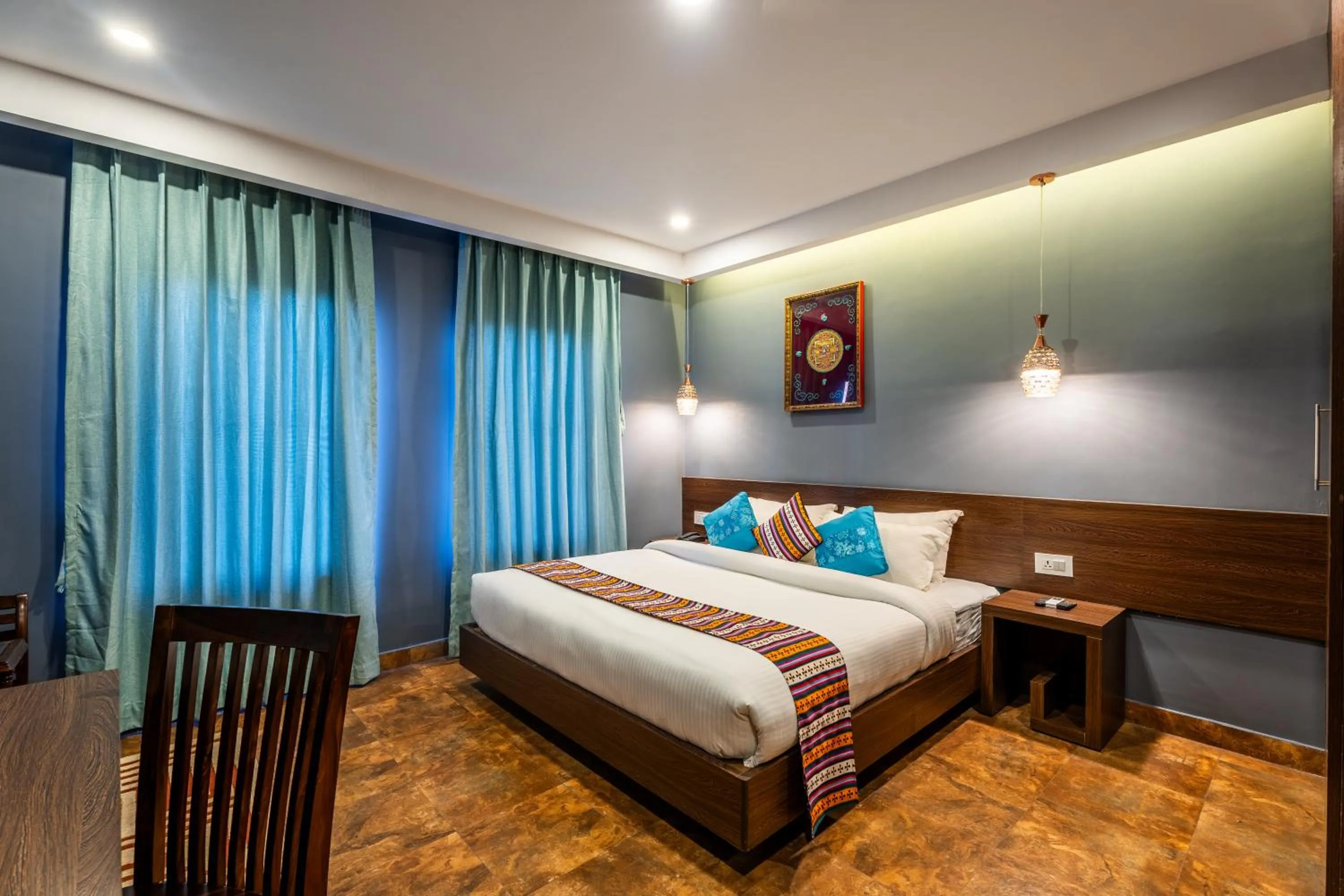 Bedroom, Bed in Hotel Yukhang