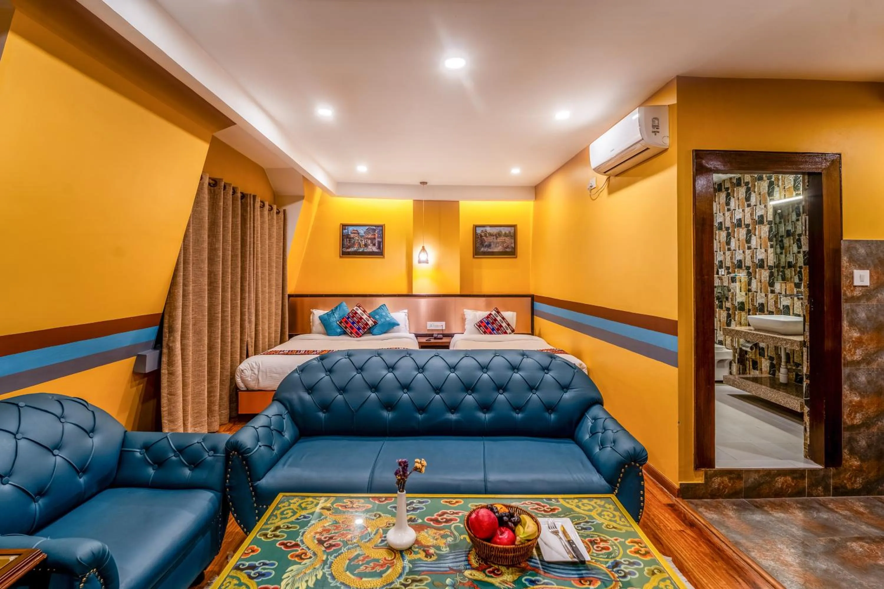 Bedroom, Bed in Hotel Yukhang