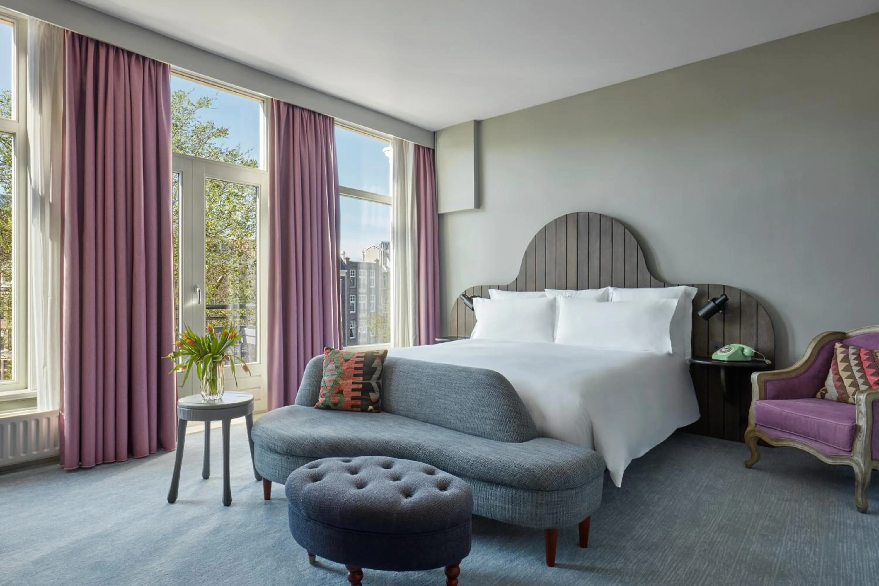 Bed in Pulitzer Amsterdam