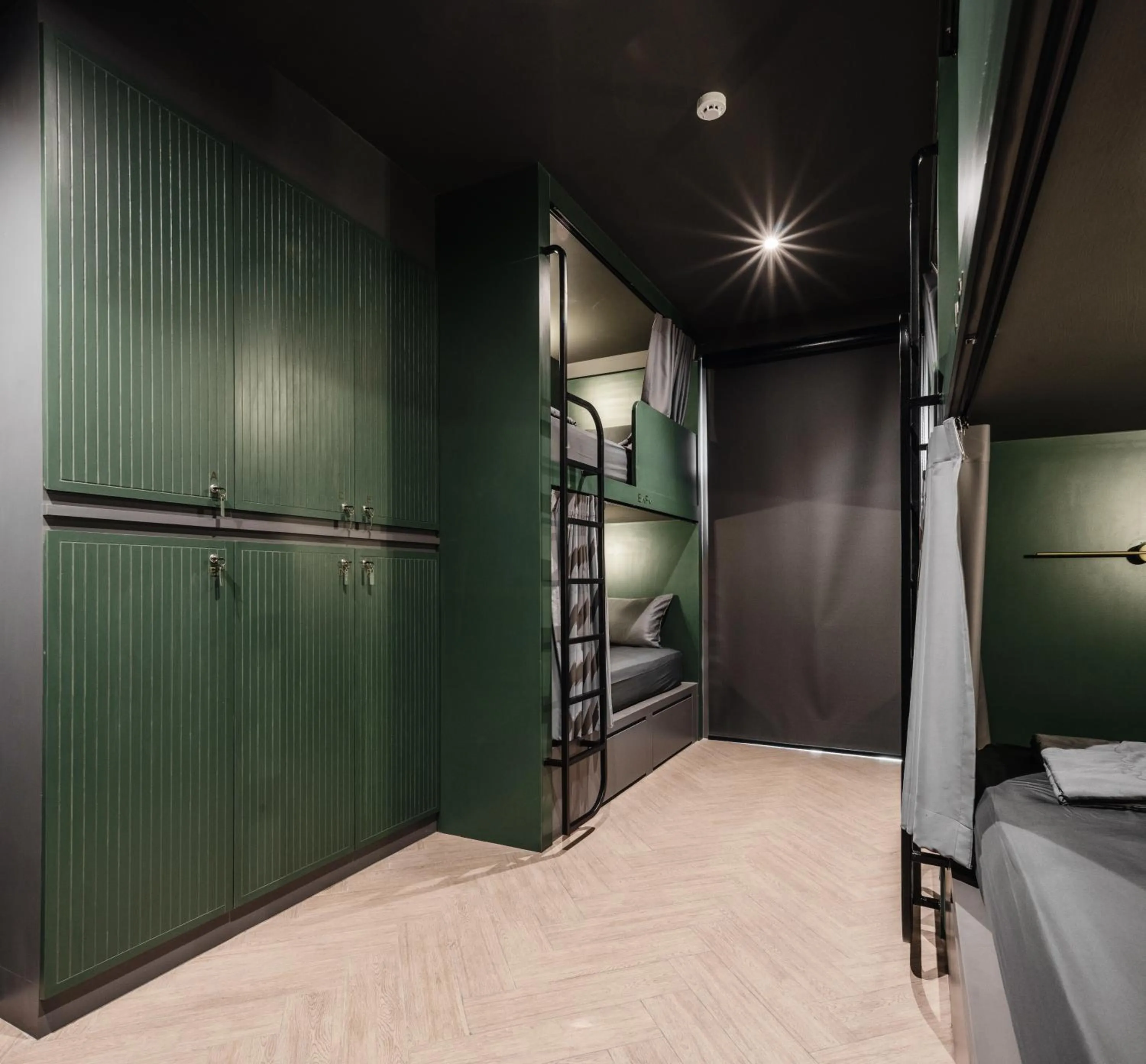 Bed in Cher Hostel Bangkok