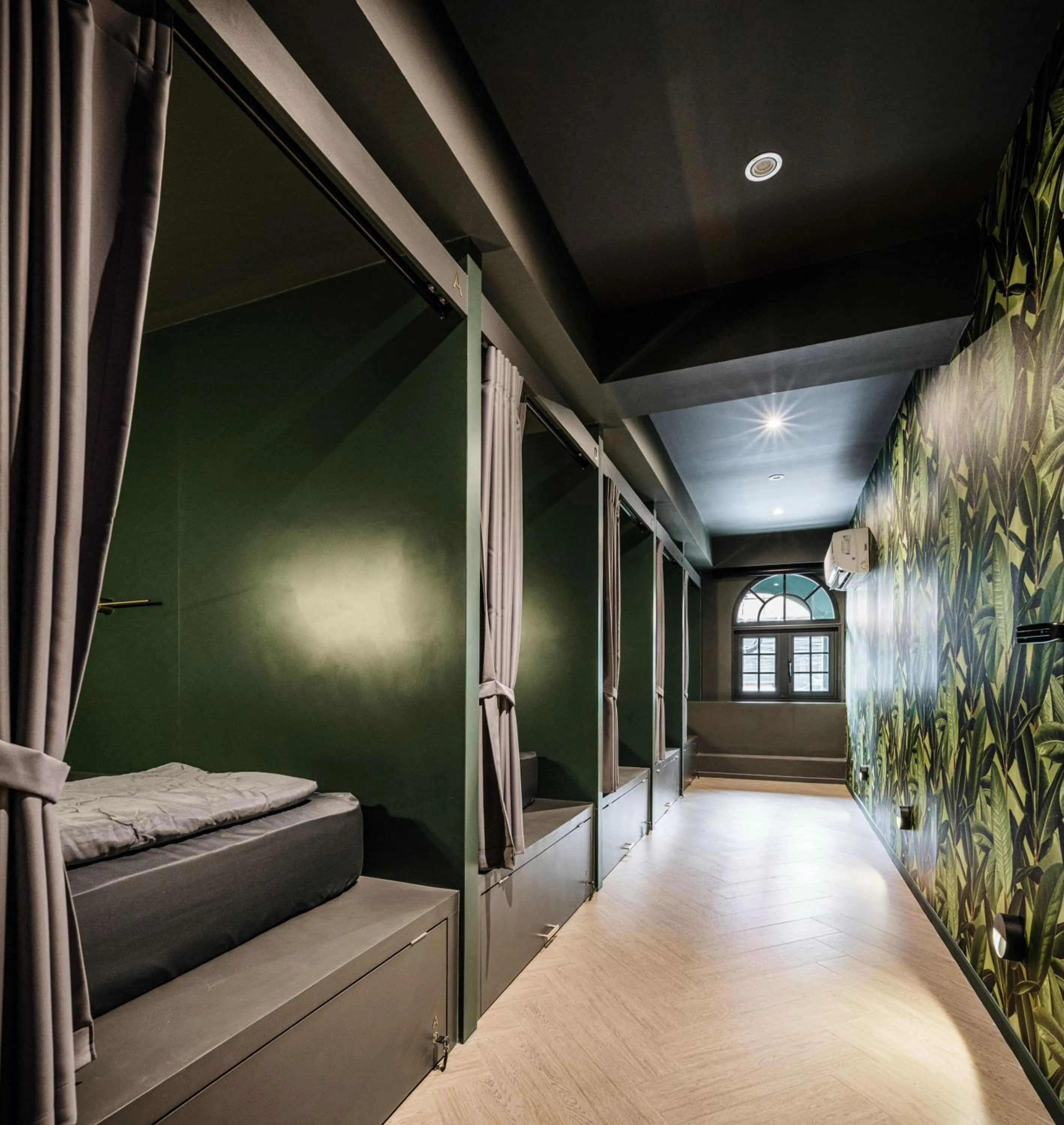 Bed in Cher Hostel Bangkok