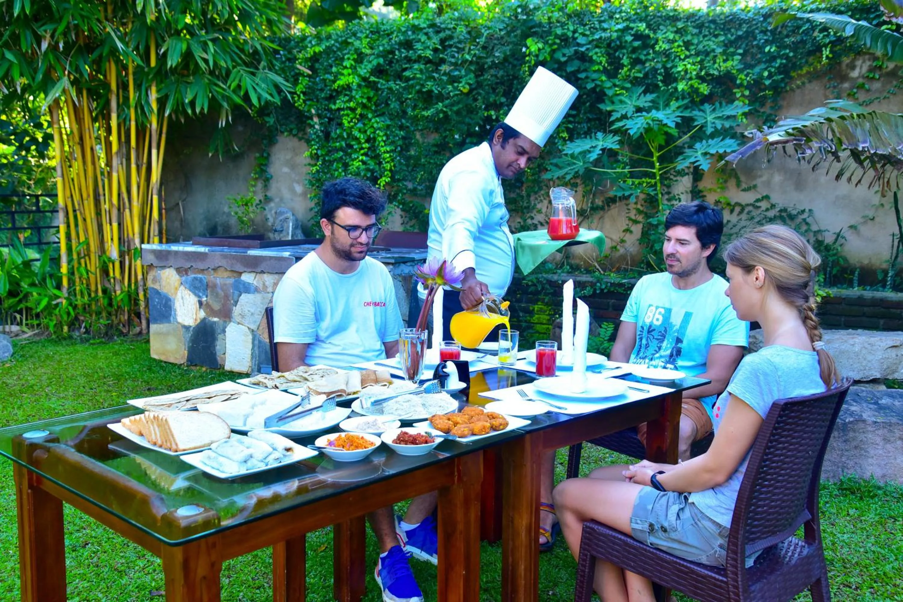 Food in The New Crown Hotel