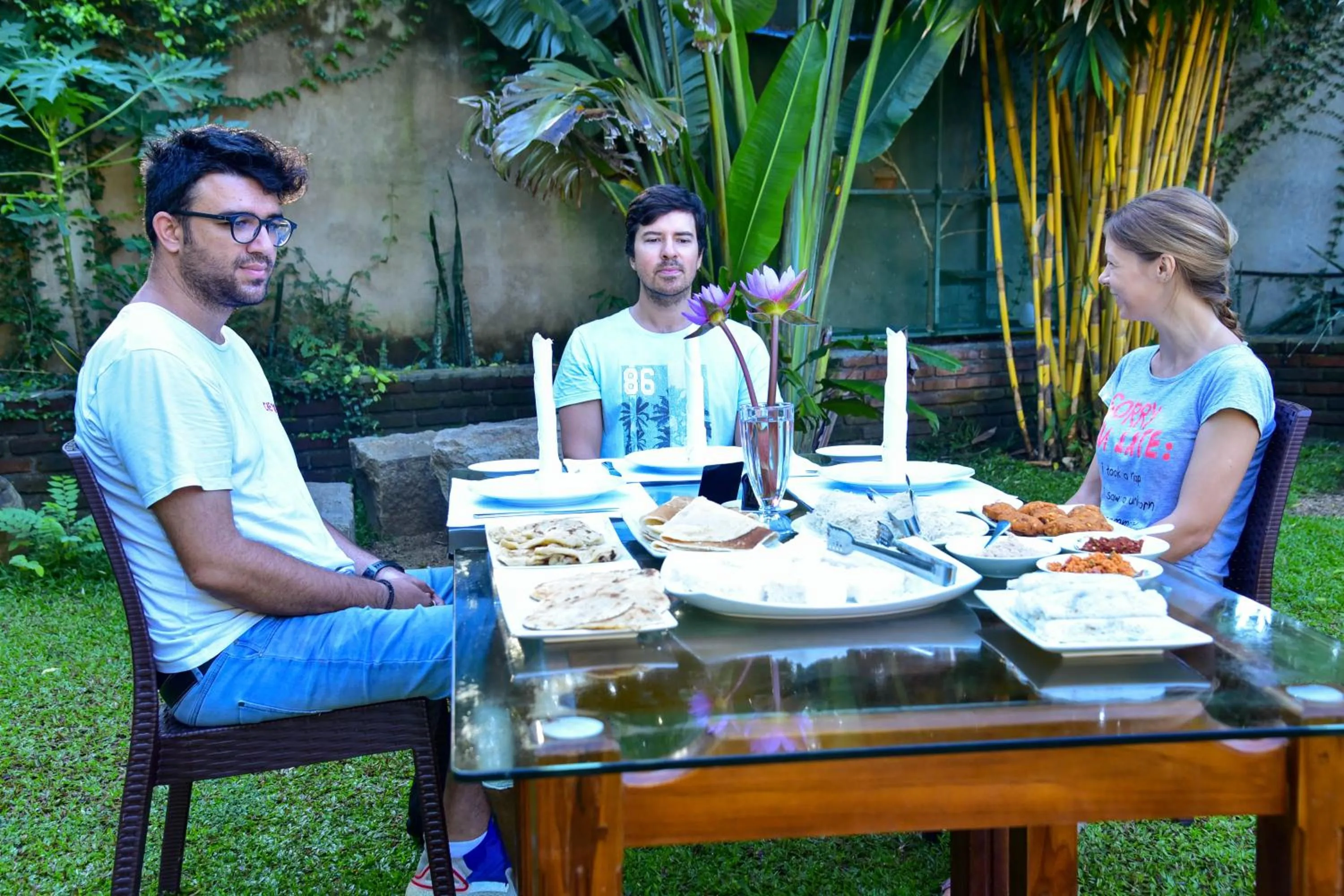Garden in The New Crown Hotel