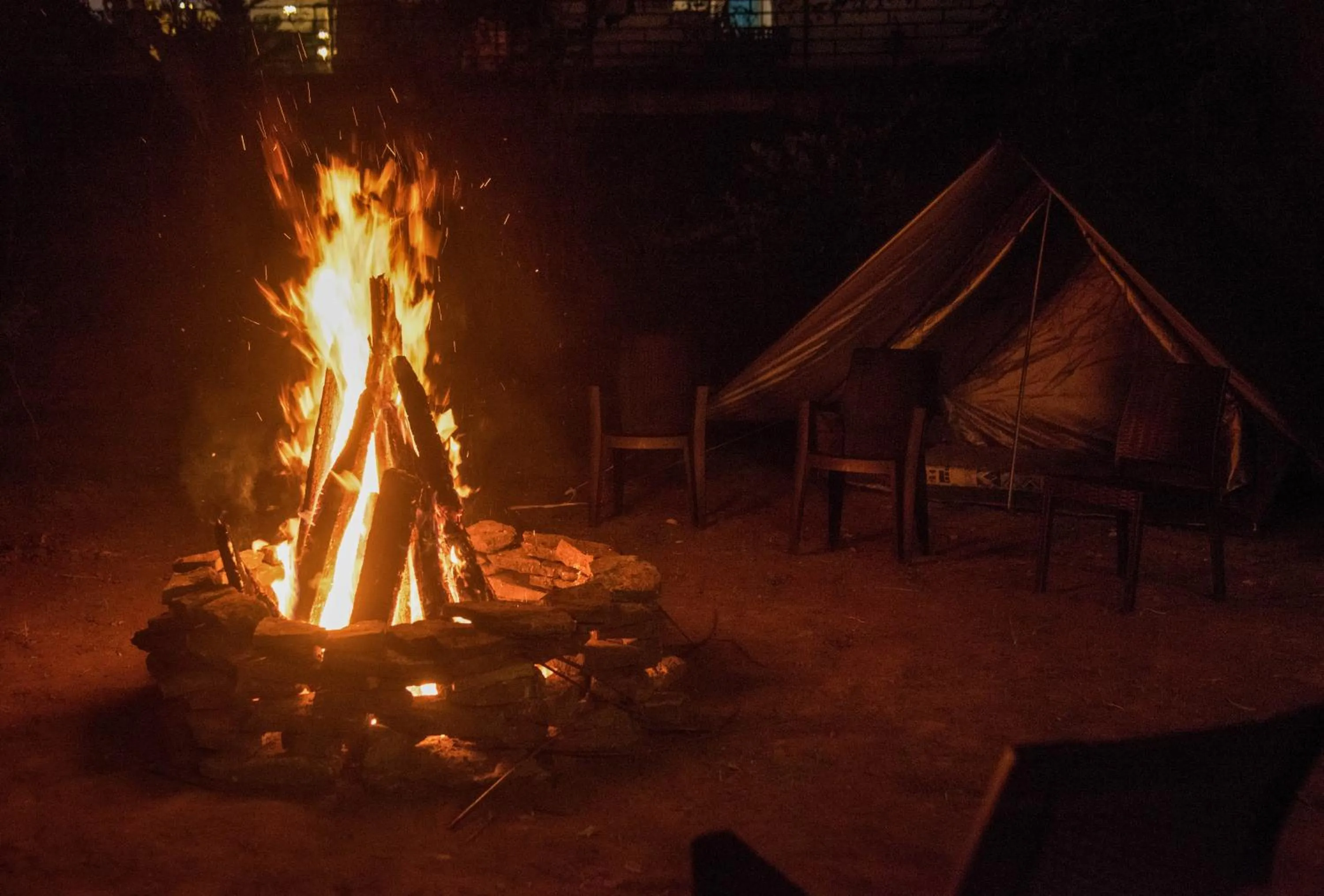 Night in The New Crown Hotel