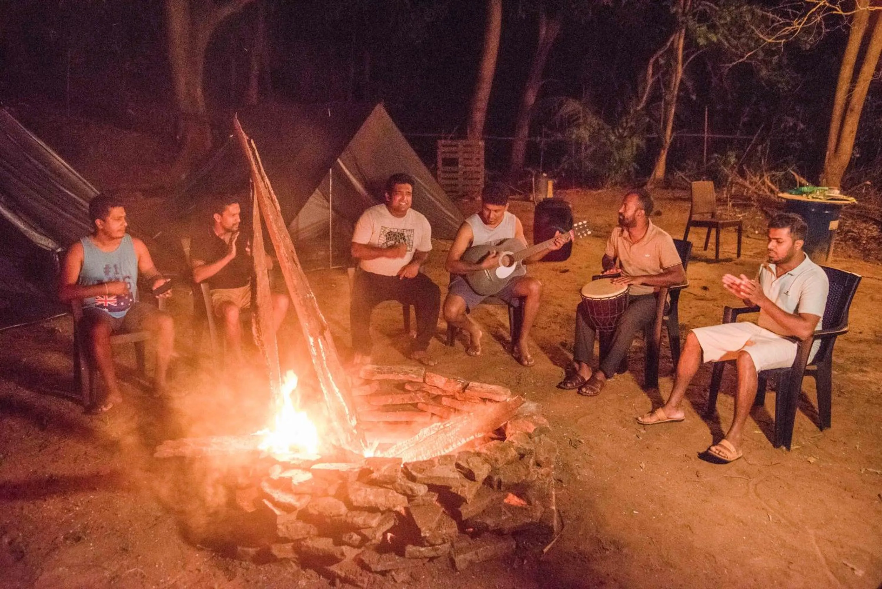 Night in The New Crown Hotel