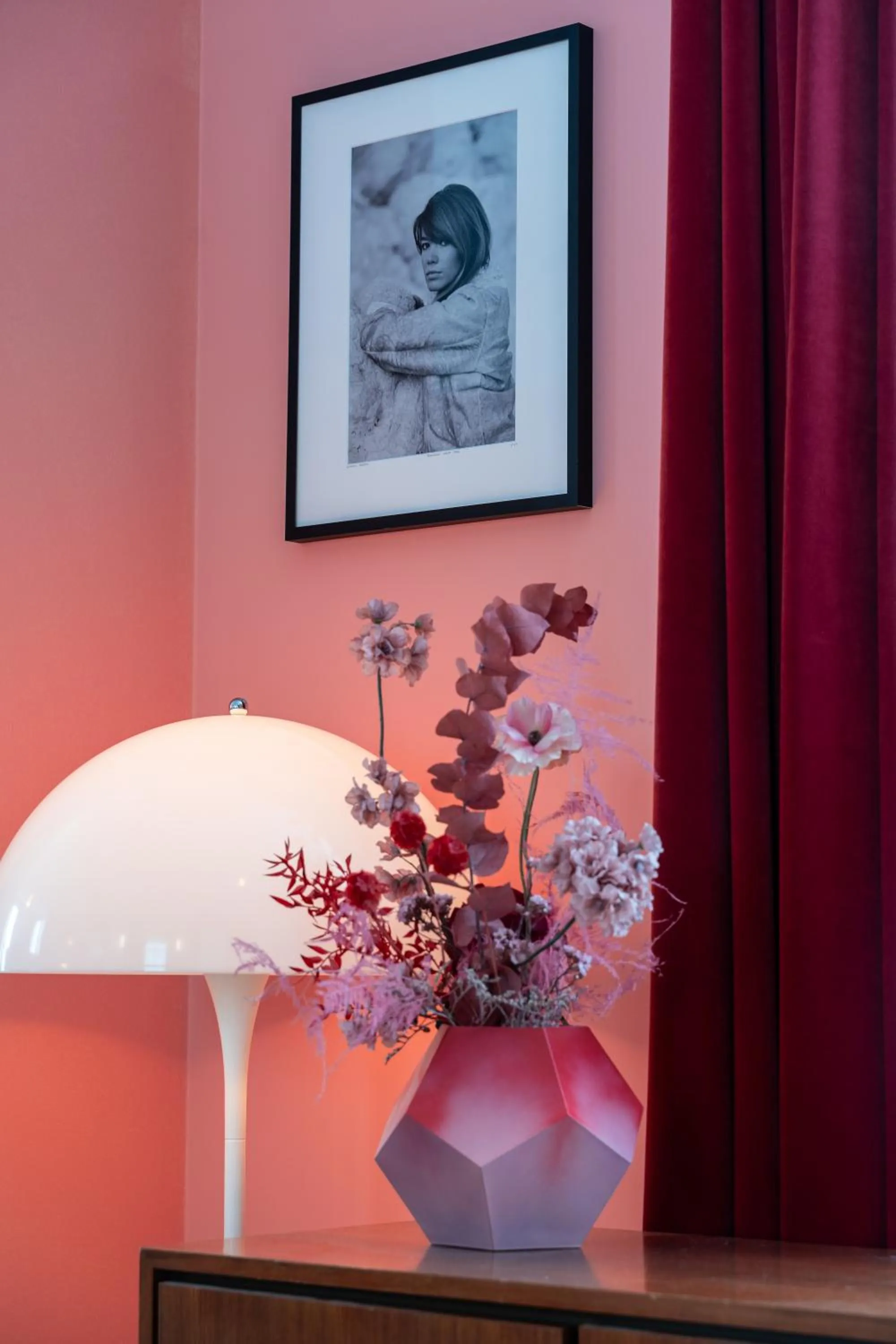 Decorative detail in Vesper Hotel