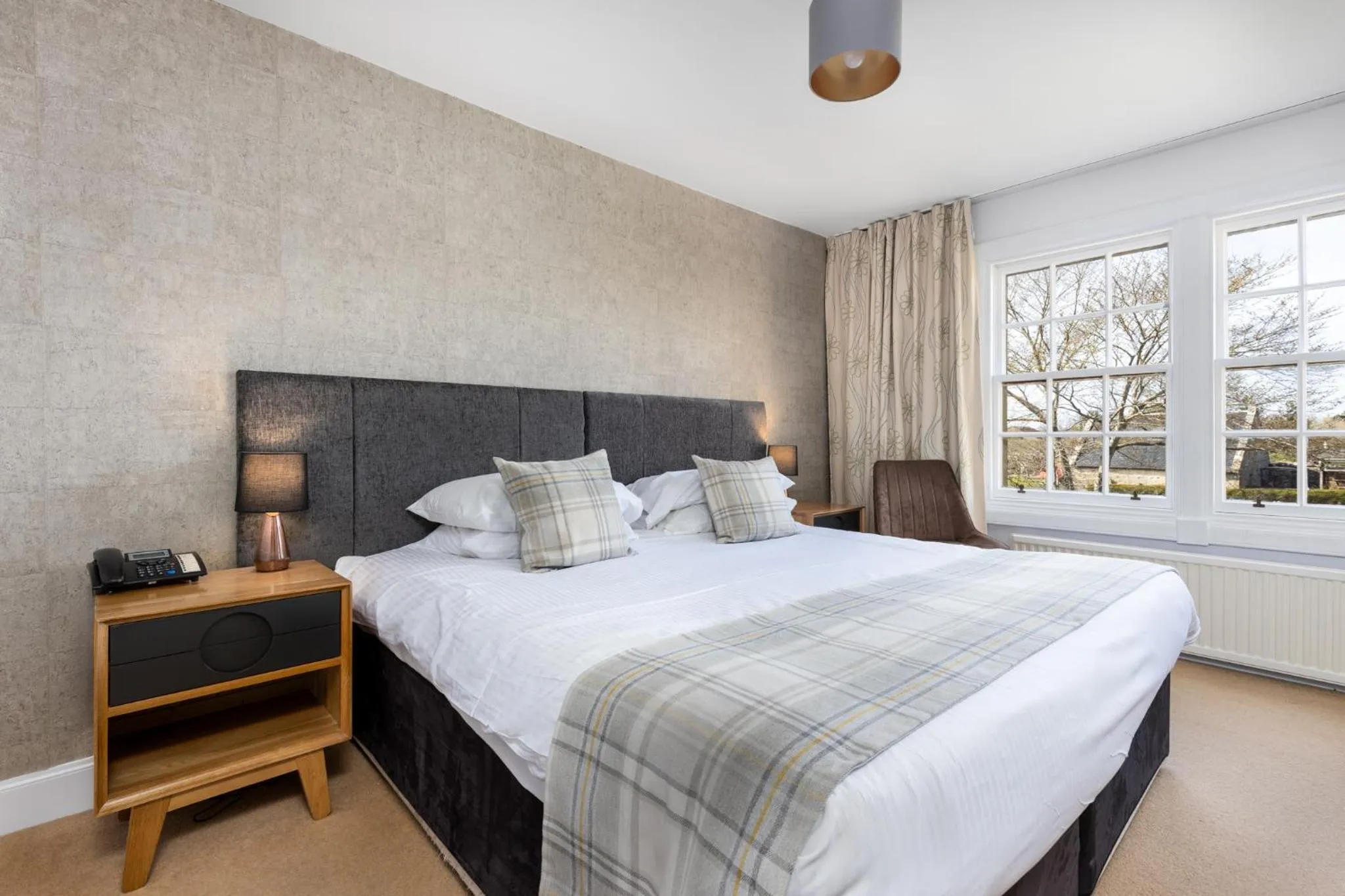 Bed in Dornoch Castle Hotel