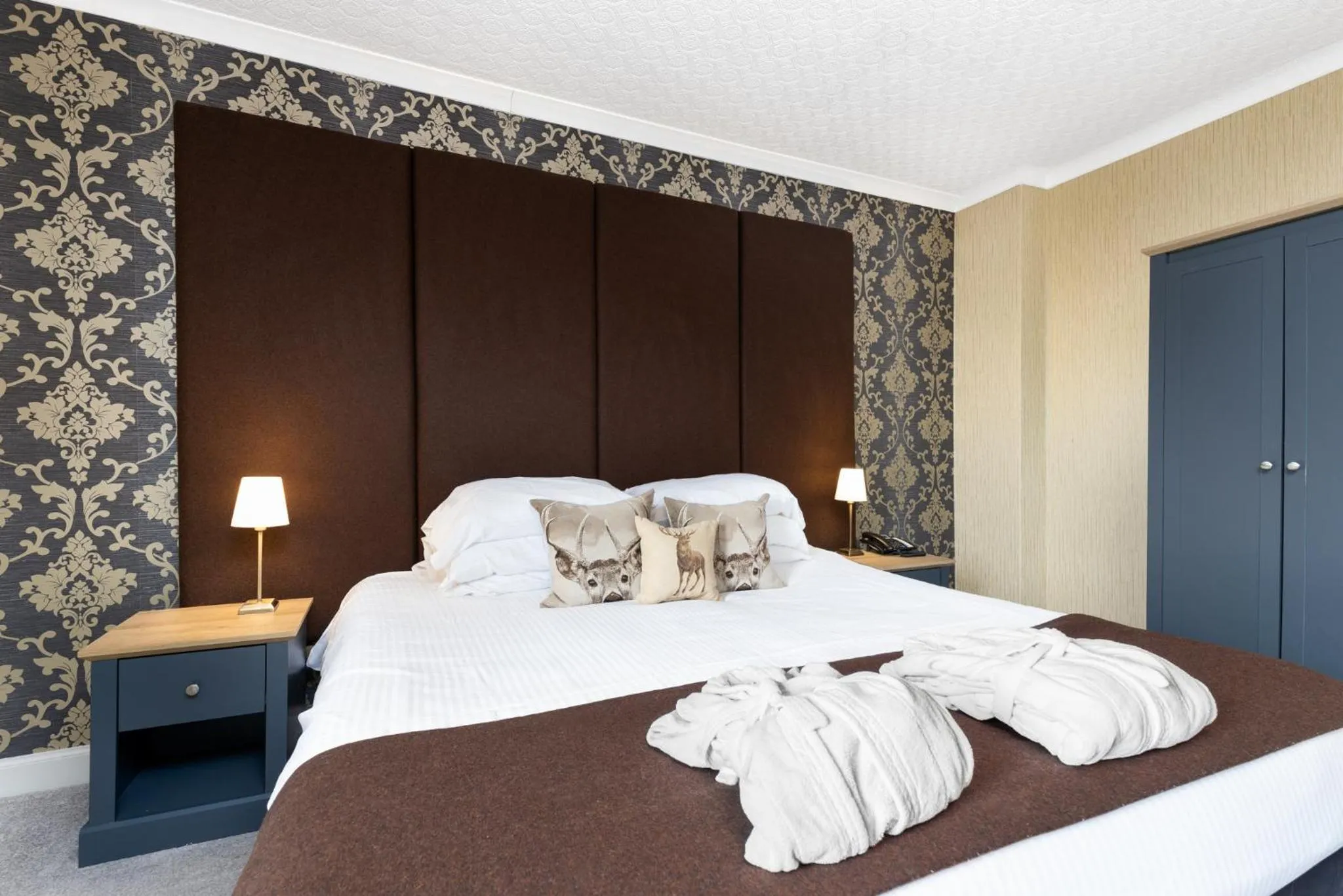 Bed in Dornoch Castle Hotel