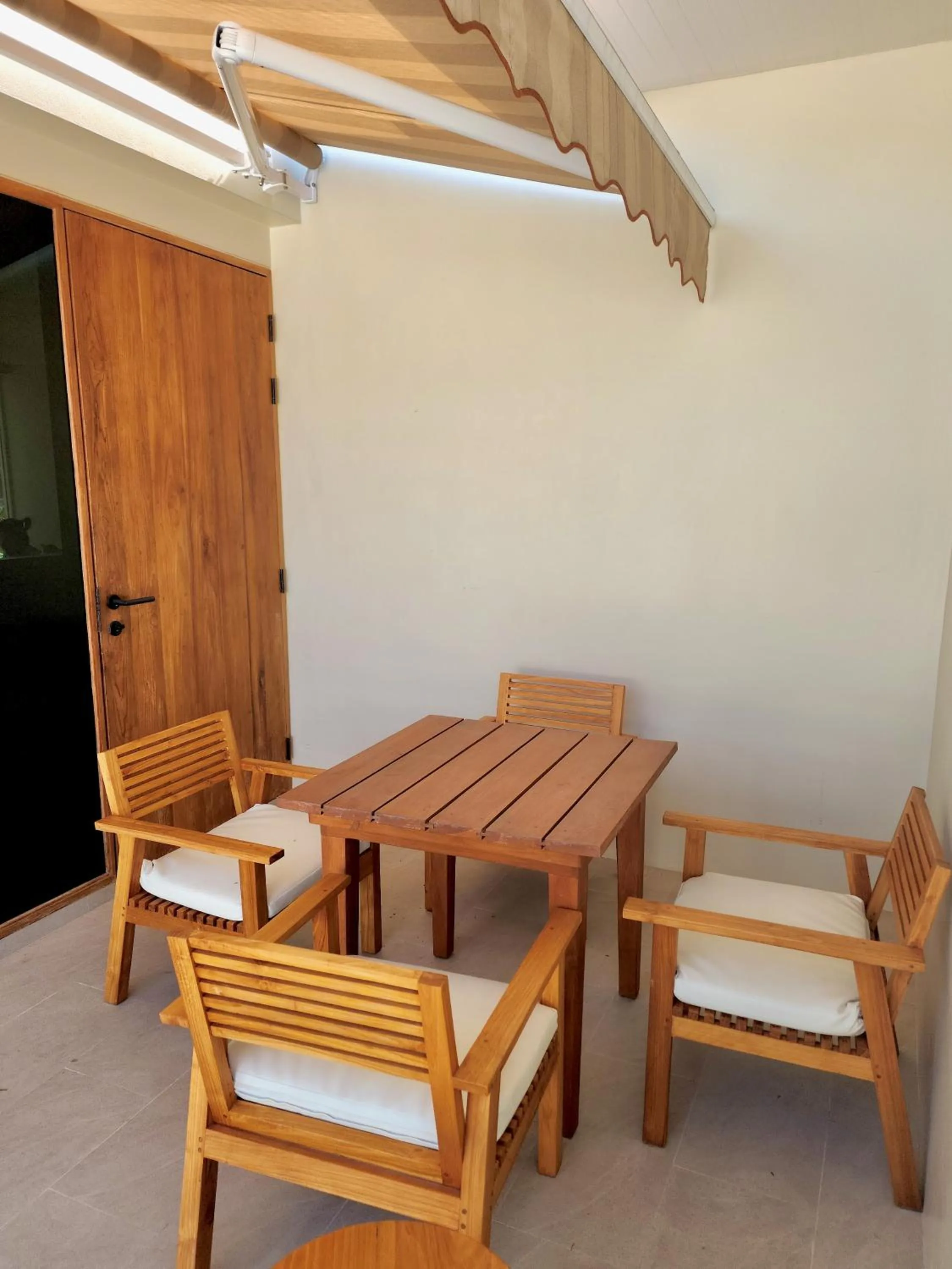 Patio in Baan Bophut Beach Hotel Samui - SHA Extra Plus