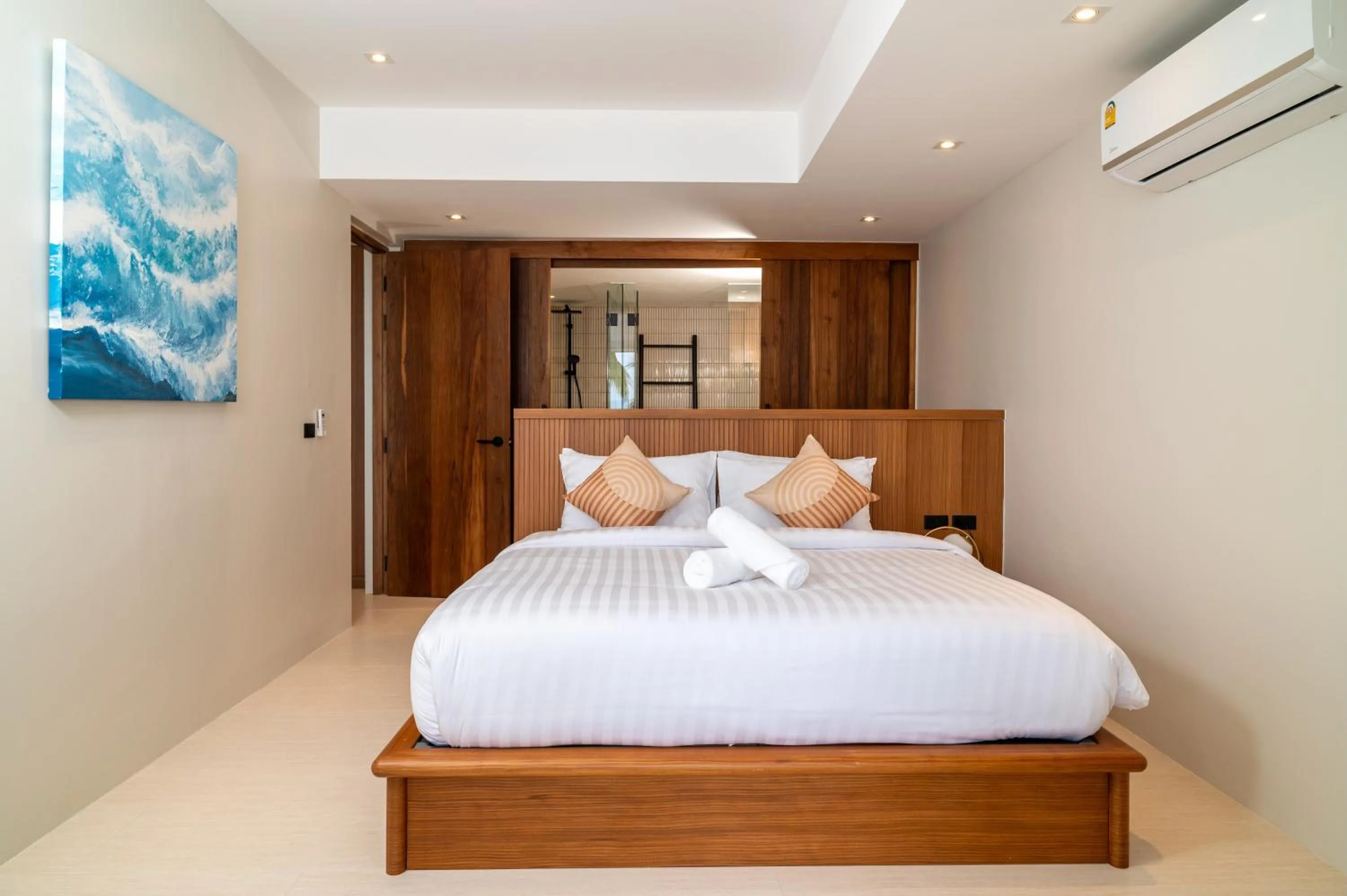 Bed in Baan Bophut Beach Hotel Samui - SHA Extra Plus